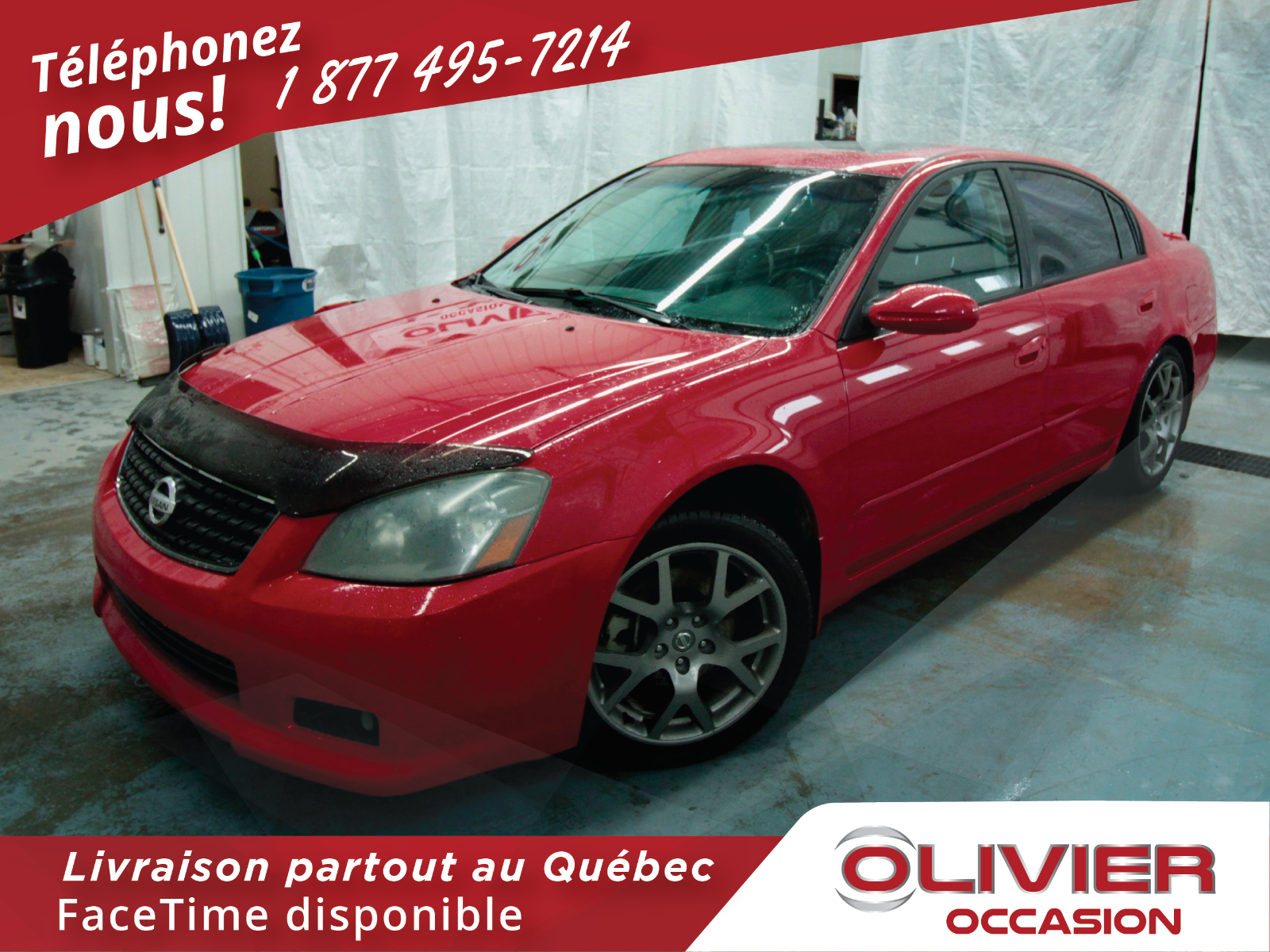 Olivier Occasion Sept Iles Pre Owned 2005 Nissan Altima Se R For