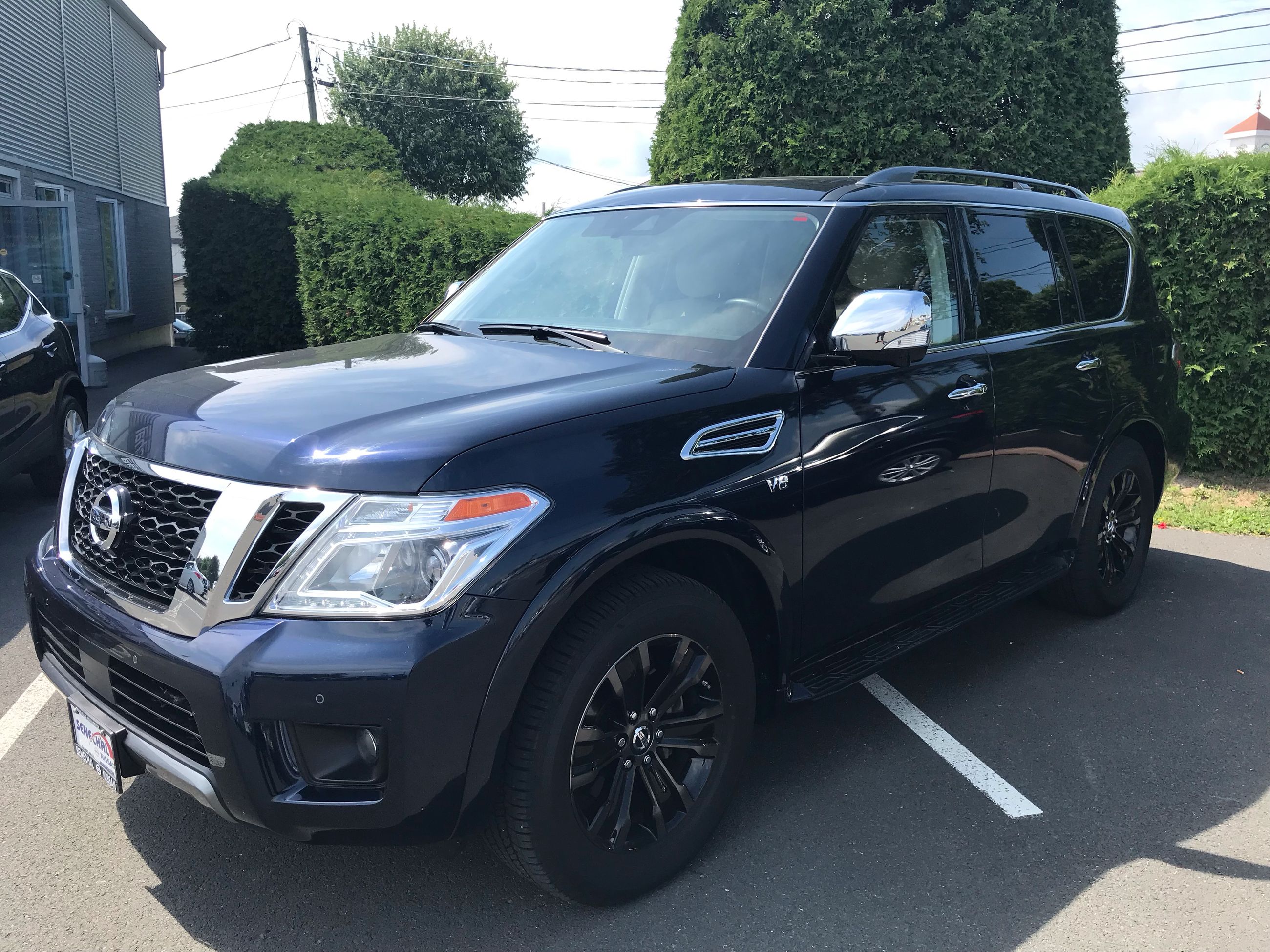Olivier Nissan Grand Sault | Pre-Owned 2019 Nissan Armada Platinum at