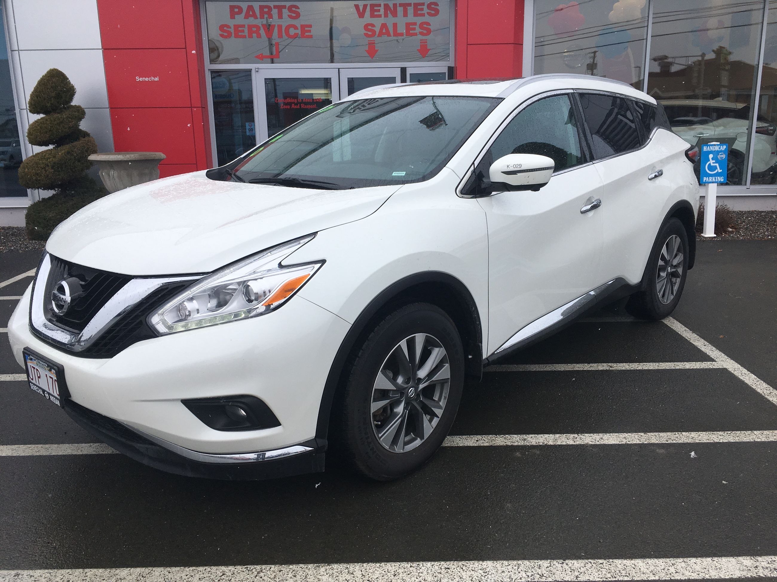 Olivier Nissan Grand Sault PreOwned 2017 Nissan Murano SL for sale