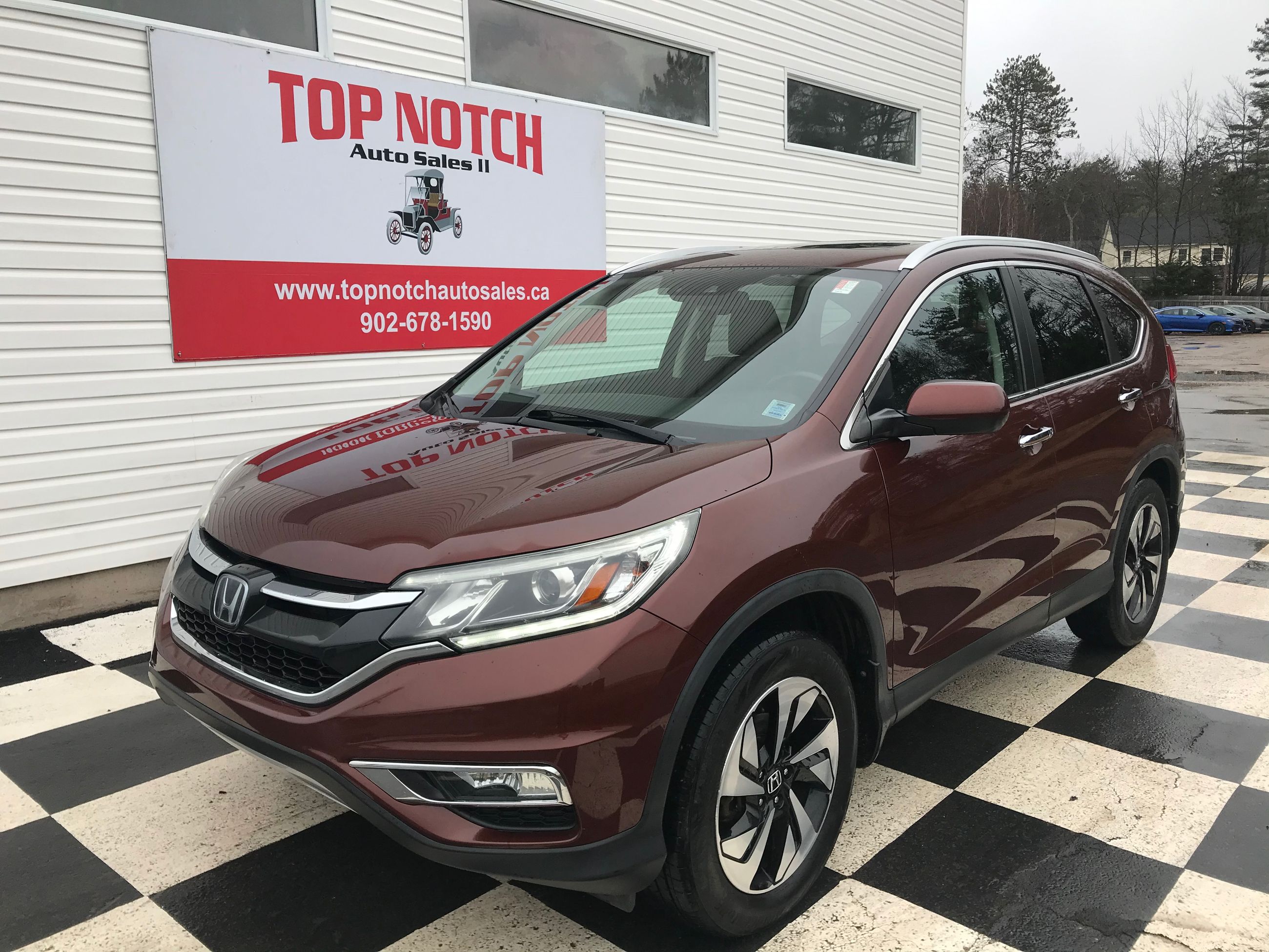 Top Notch Auto Sales II PreOwned 2015 Honda CRV TOURING! ALL