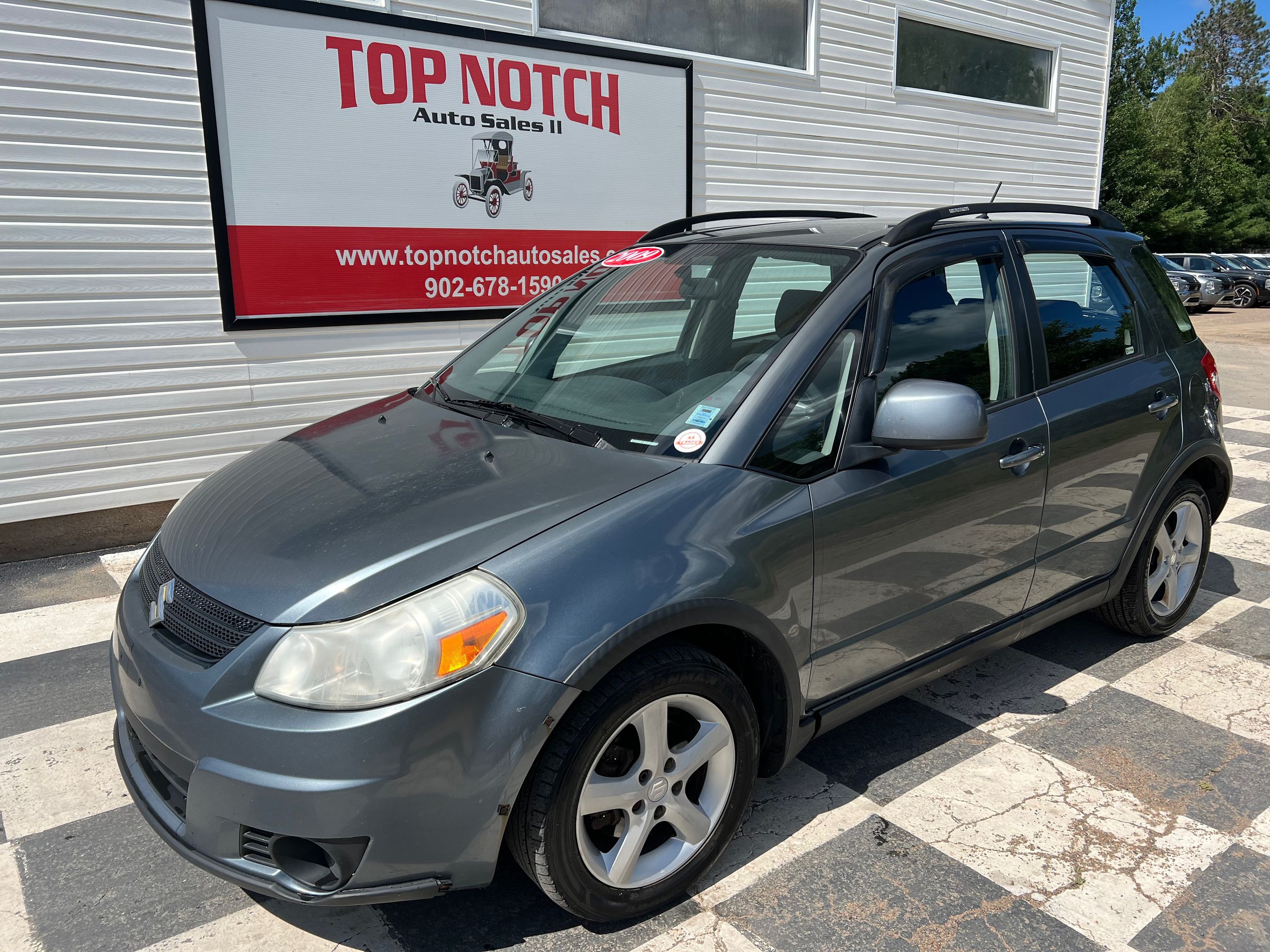 Top Notch Auto Sales II PreOwned 2009 Suzuki SX4 JX FWD, Alloy