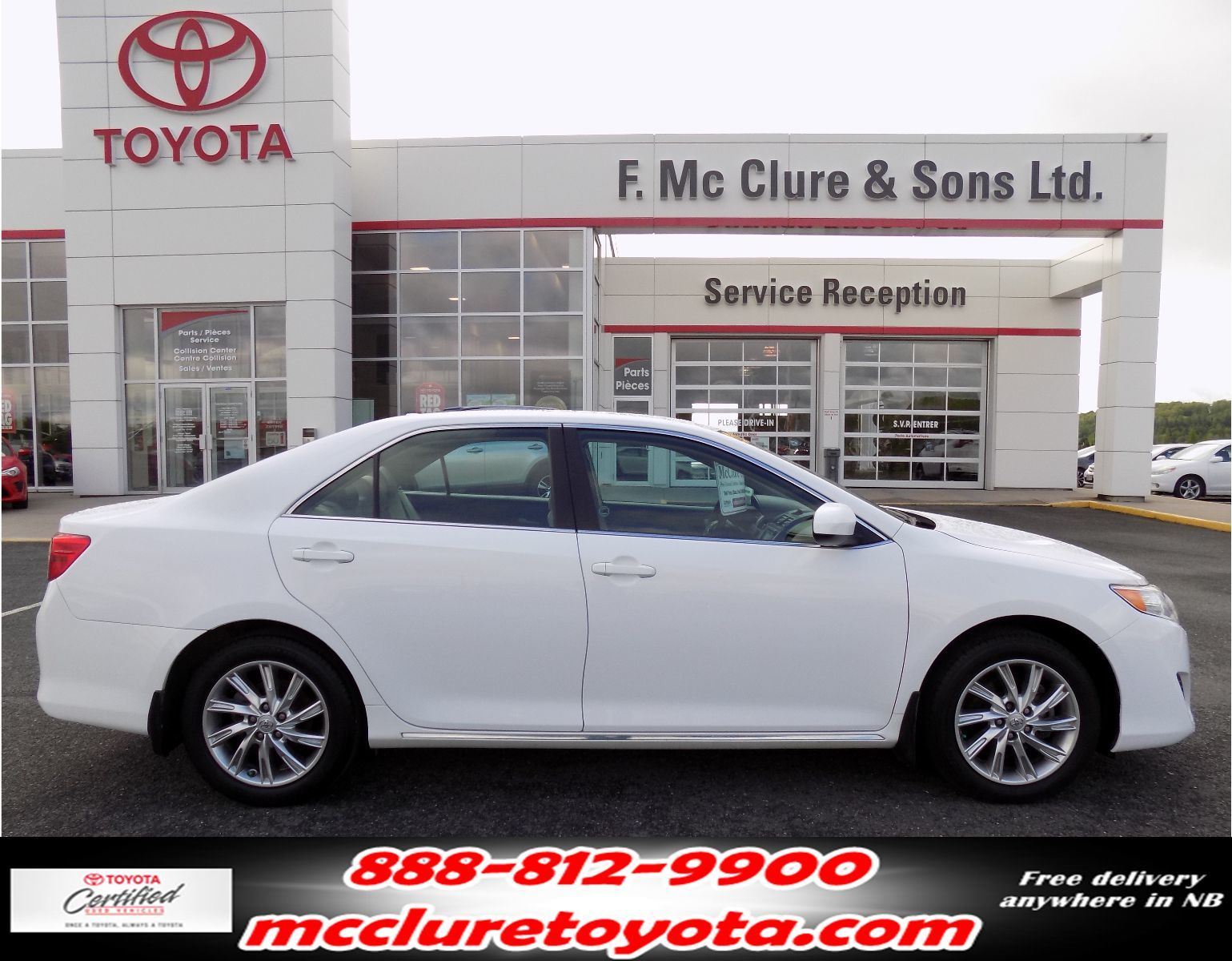 Used 2014 Toyota Camry LE in Grand Falls Used inventory McClure