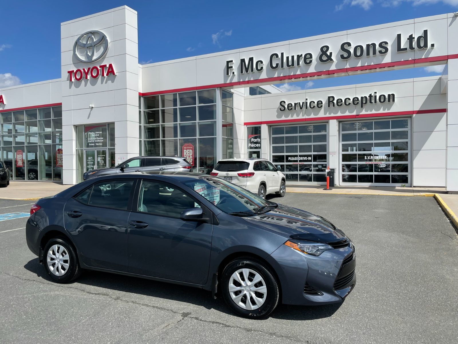 Used 2018 Toyota Corolla CE in Grand Falls Used inventory McClure