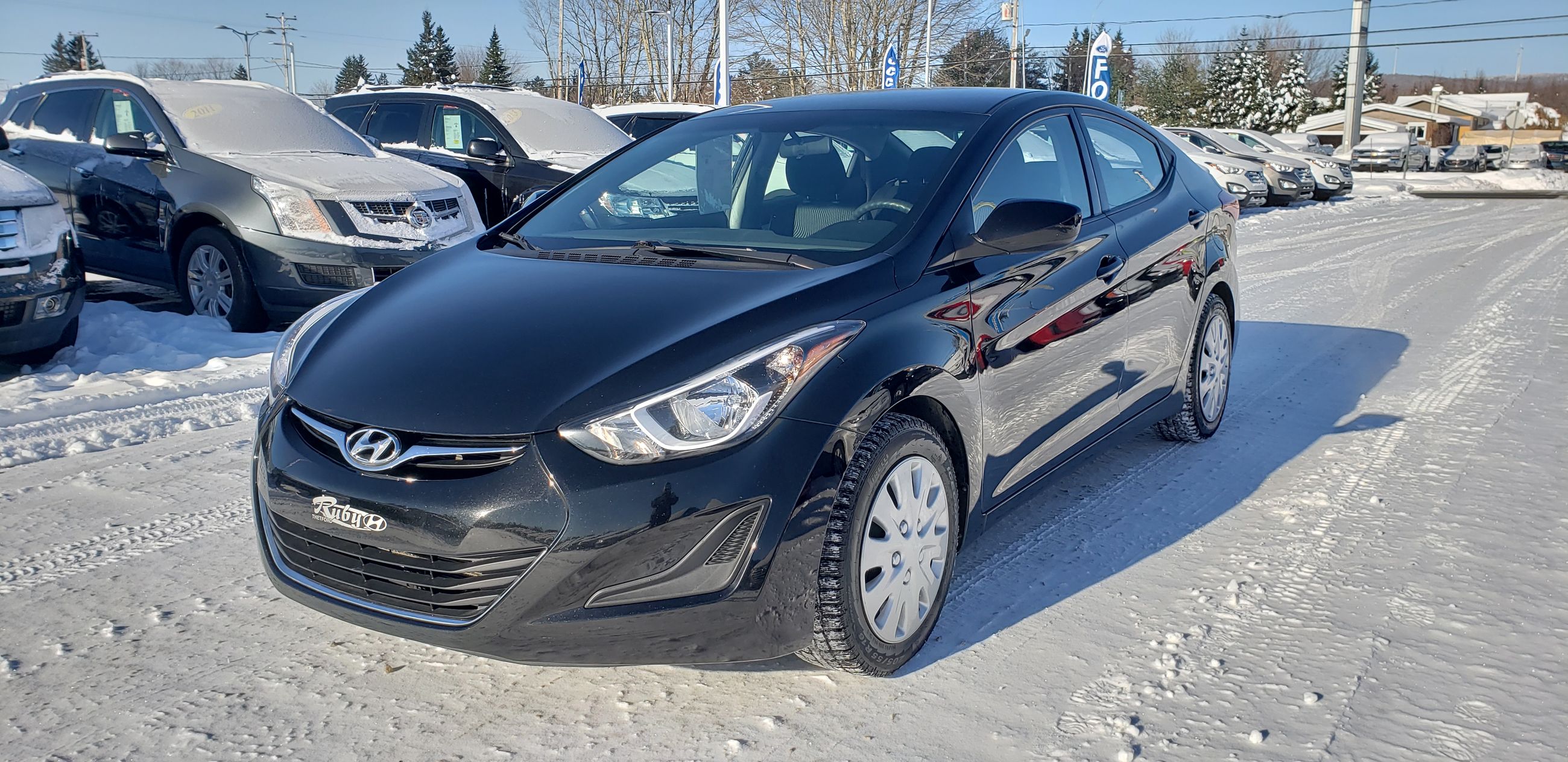 Used 2015 Hyundai Elantra GL, BLUETOOTH, DÉMARREUR À DISTANCE, AIR in Thetford Mines - Used inventory - Ruby Hyundai in Thetford Mines, Quebec