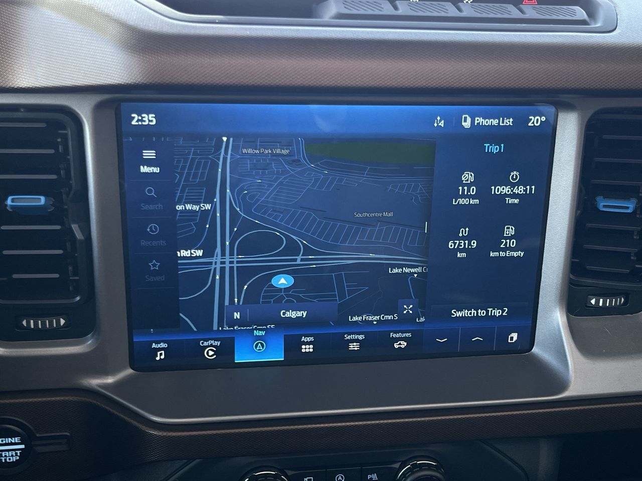 2022 Ford Bronco in Calgary, Alberta