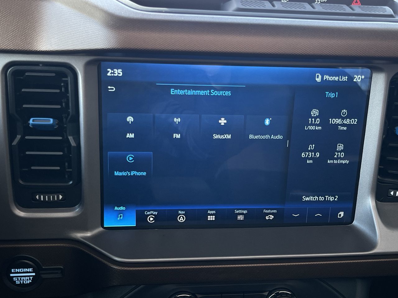 2022 Ford Bronco in Calgary, Alberta