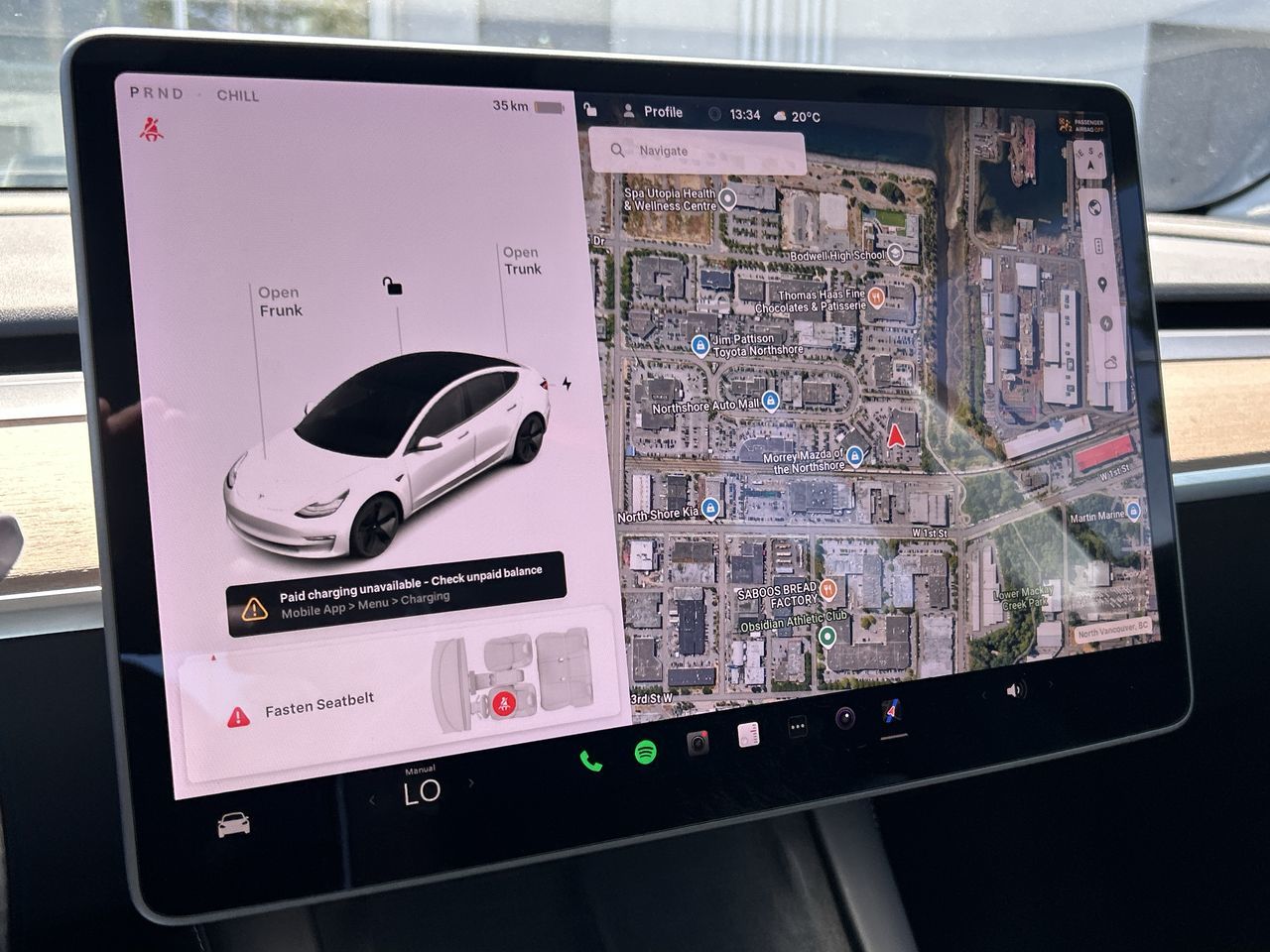 2021 Tesla MODEL 3 in North Vancouver, British Columbia