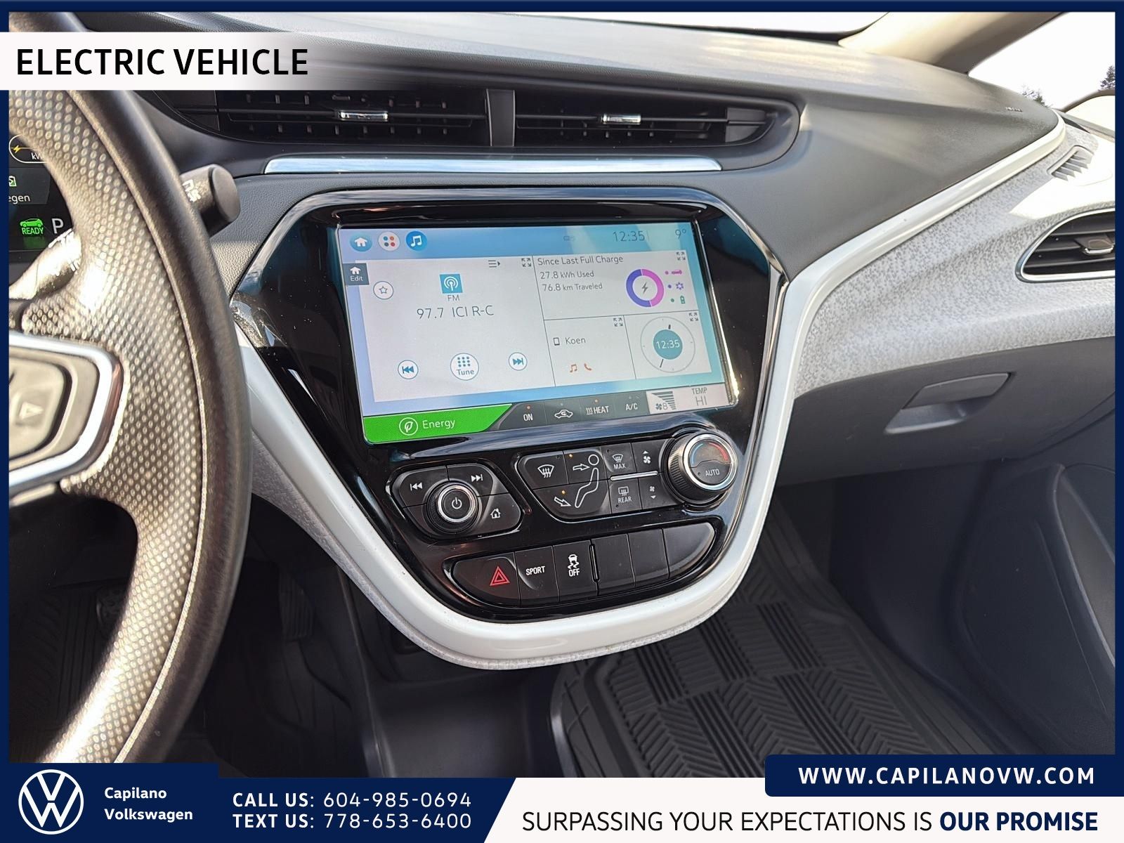 2020 Chevrolet Bolt EV LT Just Arrived! Super Low KM