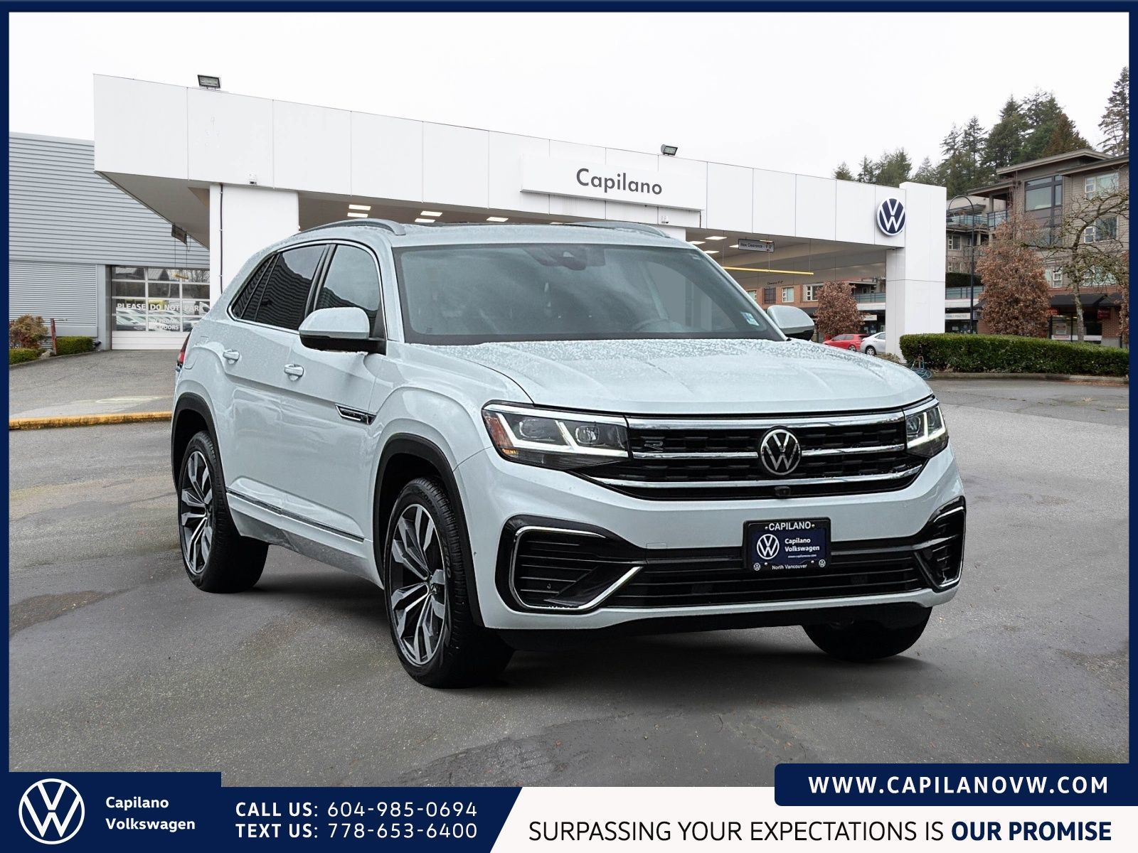 2021 Volkswagen Atlas Cross Sport Execline 2.0TSI 4MOTION | R Line Package Just Arrived! Local Vehicle, Very Well-Equipped