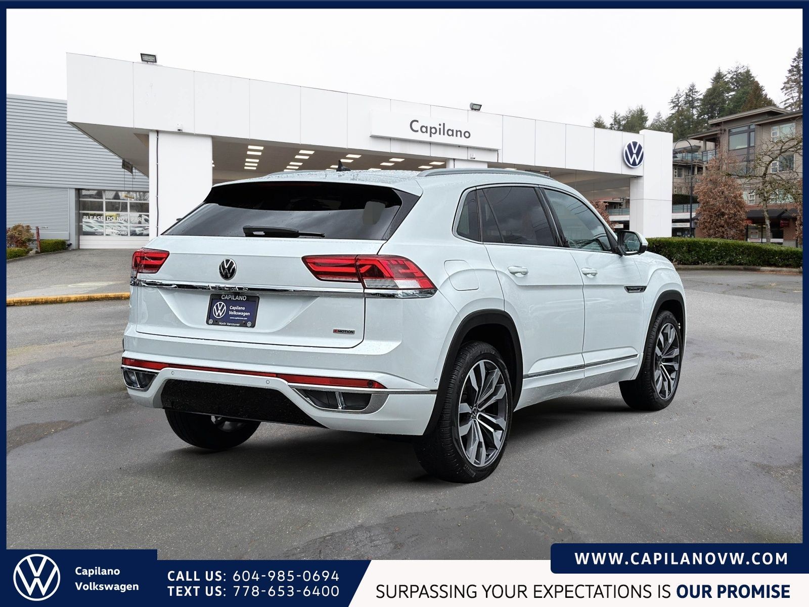 2021 Volkswagen Atlas Cross Sport Execline 2.0TSI 4MOTION | R Line Package Just Arrived! Local Vehicle, Very Well-Equipped