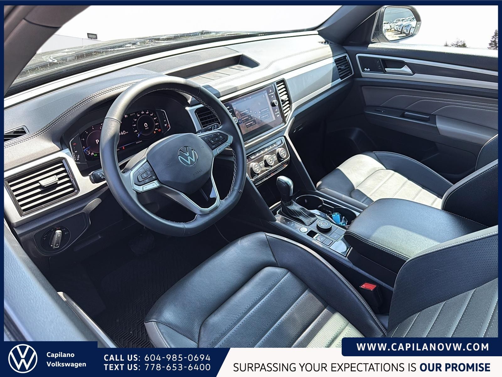 2022 Volkswagen Atlas Cross Sport 3.6 FSI Highline Just Arrived! Local Vehicle, Well-Equipped, AWD
