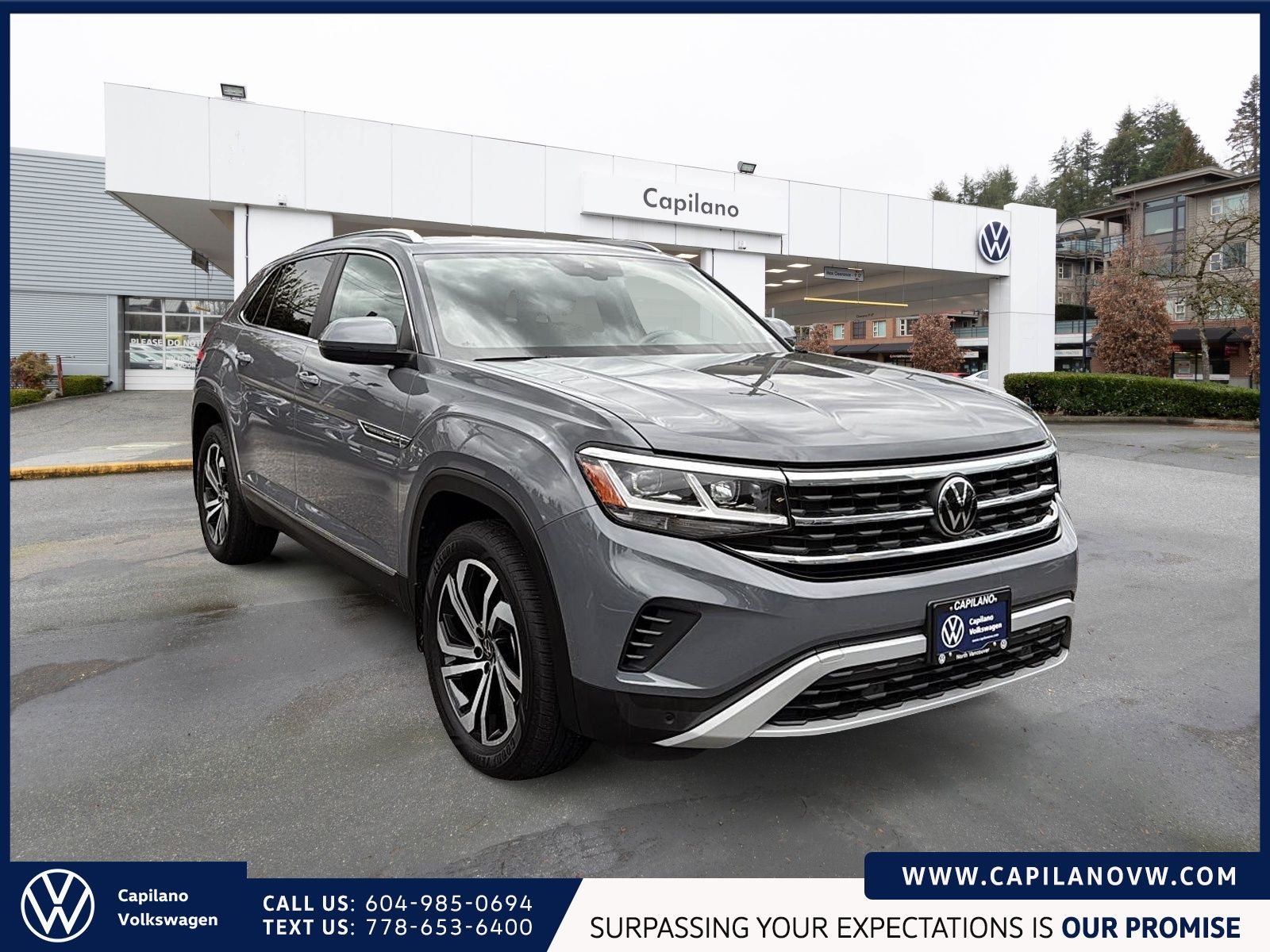 2023 Volkswagen Atlas Cross Sport Highline 3.6L 4MOTION Just Arrived! Local, One Owner, No Accidents