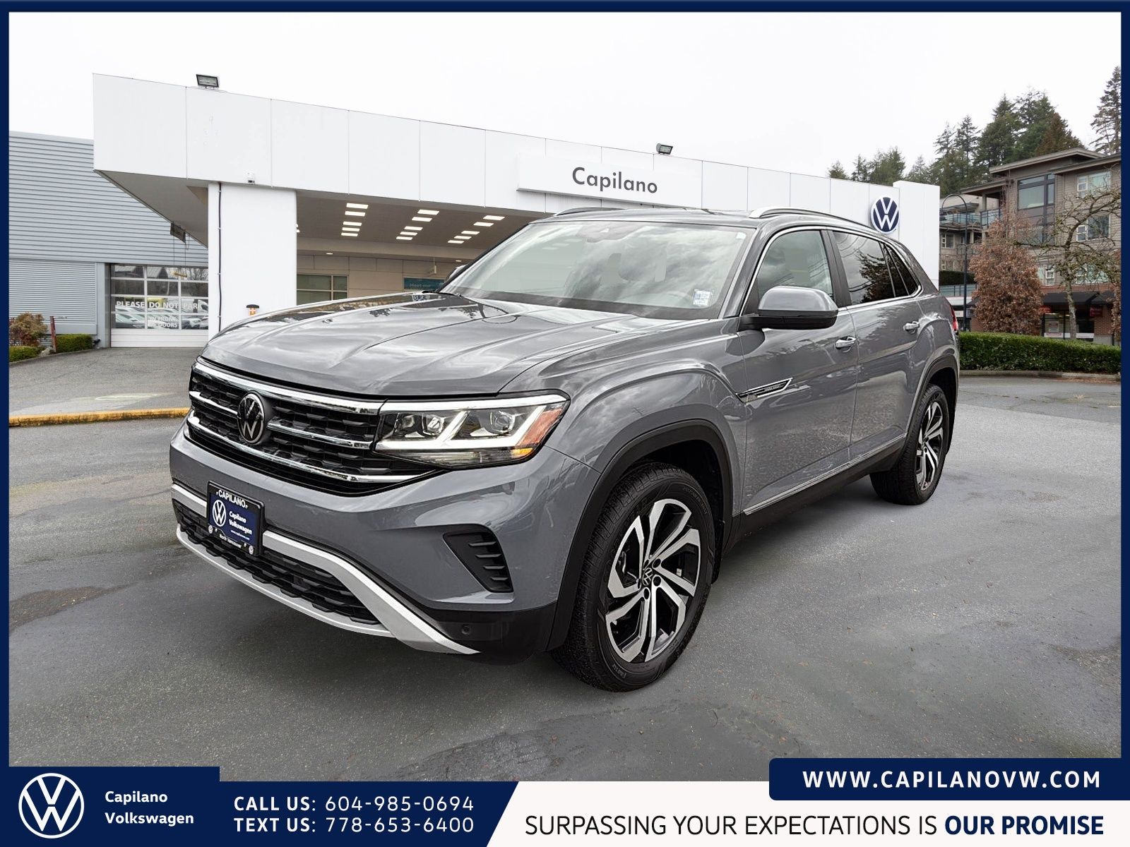 2023 Volkswagen Atlas Cross Sport Highline 3.6L 4MOTION Just Arrived! Local, One Owner, No Accidents