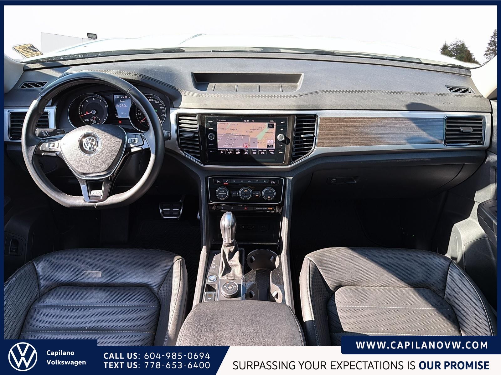 2019 Volkswagen Atlas Highline 3.6L 4MOTION | R Line Package | 3rd Row Just Arrived! Local Vehicle, Well Equipped