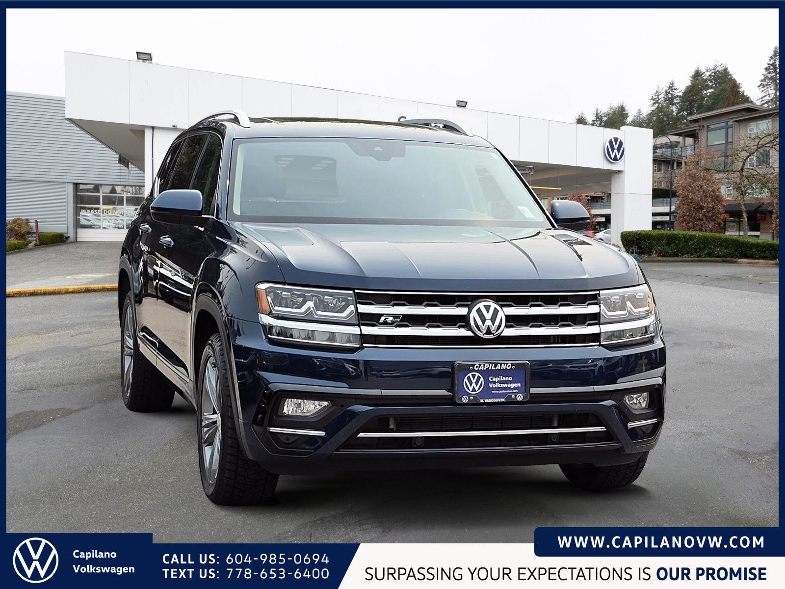Photo 2019 Volkswagen Atlas Execline 3.6L 4MOTION | R Line Pkg & 3rd Row Seats #4