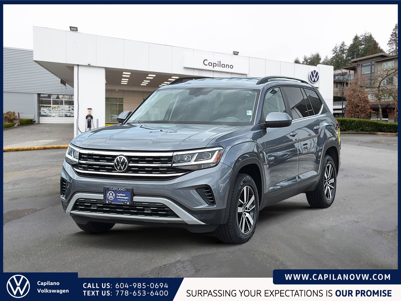 2021 Volkswagen Atlas Comfortline 2.0T 4-MOTION Just Arrived! Local, One Owner, No Accidents
