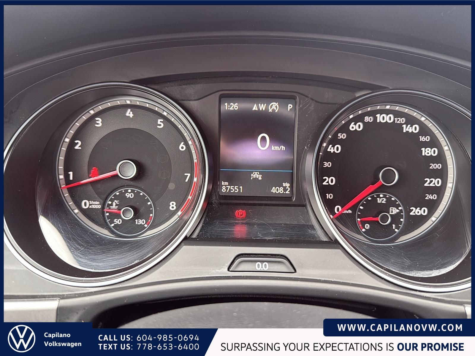 2021 Volkswagen Atlas Highline 3.6L 4MOTION + Captain's Chair Package Just Arrived! Local, No Accidents, AWD