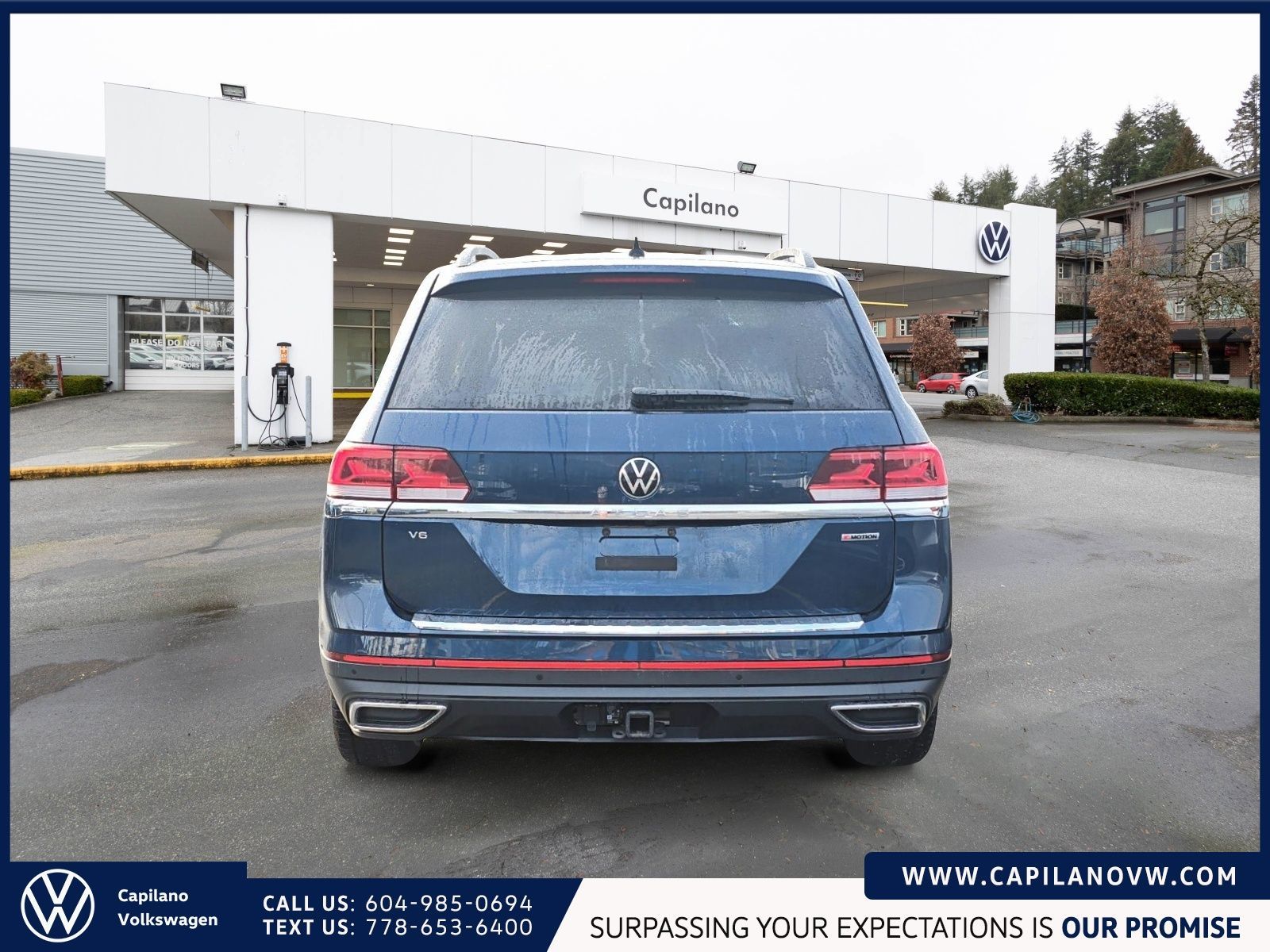 2022 Volkswagen Atlas Comfortline 3.6L 4MOTION | 3rd Row Seats Just Arrived! Local Vehicle, AWD, Well-Equipped, Low KM