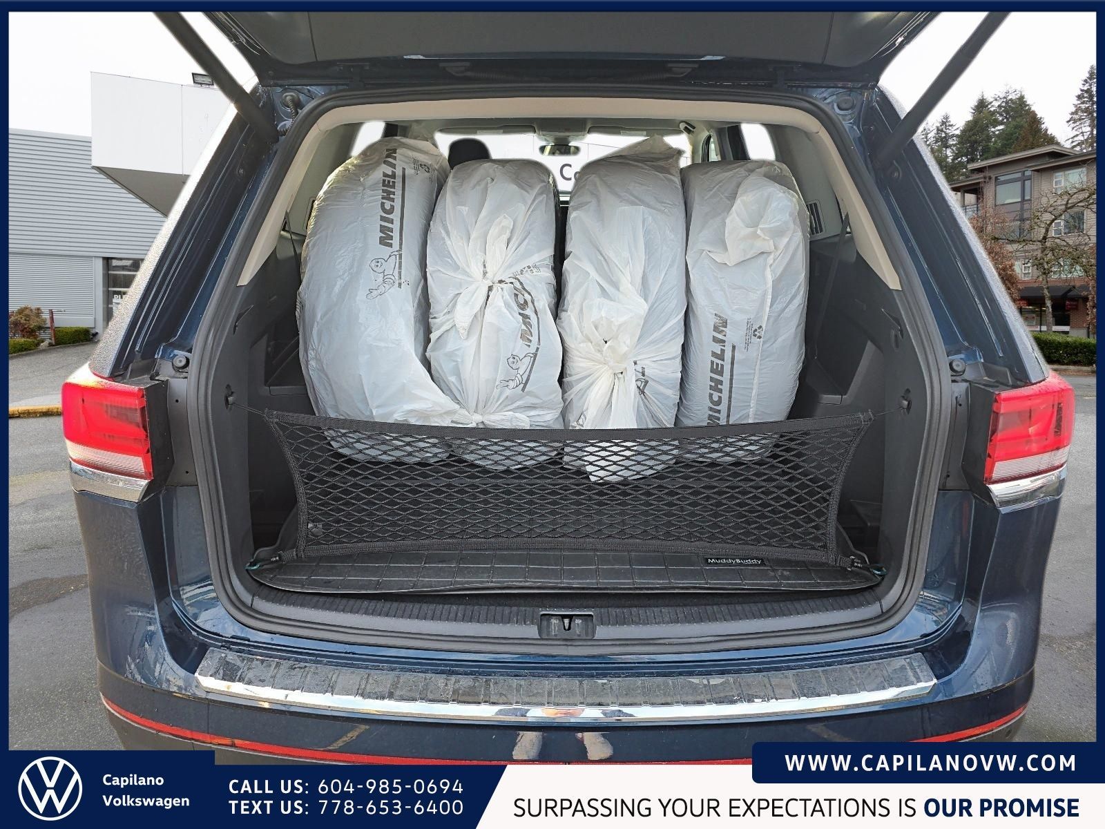 2022 Volkswagen Atlas Comfortline 3.6L 4MOTION | 3rd Row Seats Just Arrived! Local Vehicle, AWD, Well-Equipped, Low KM