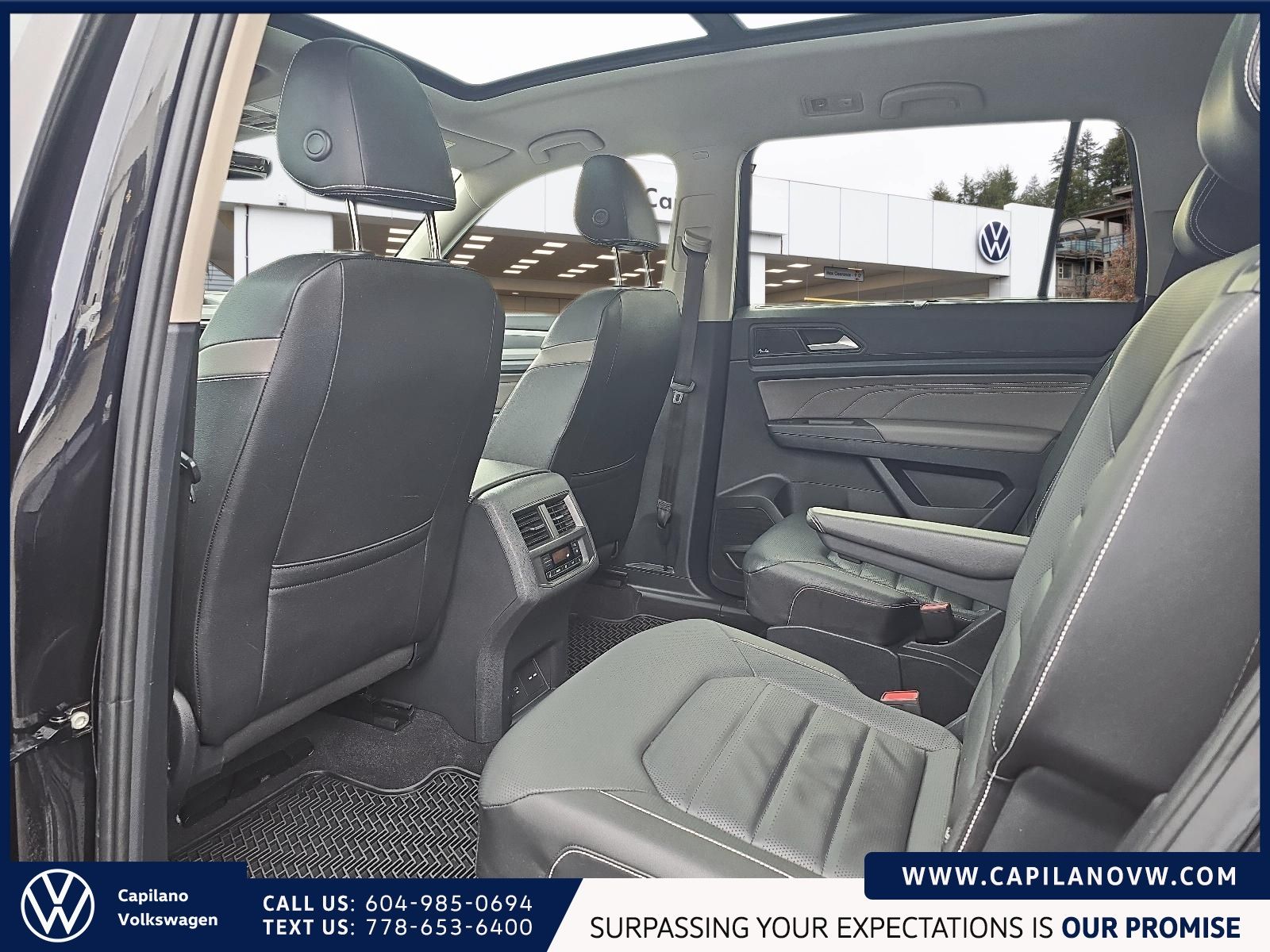 2023 Volkswagen Atlas Highline 3.6L 4MOTION | R Line & Captain's Chairs Just Arrived! Local Vehicle, Well-Equipped
