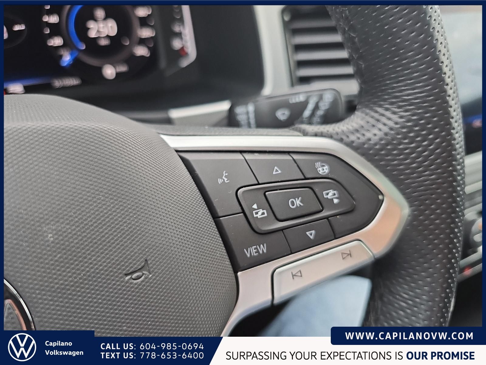 2023 Volkswagen Atlas Highline 3.6L 4MOTION | R Line & Captain's Chairs Just Arrived! Local Vehicle, Well-Equipped