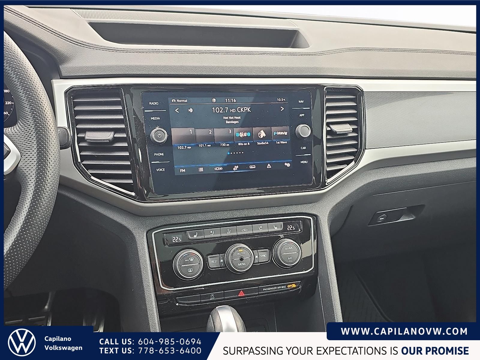 2023 Volkswagen Atlas Highline 3.6L 4MOTION | R Line & Captain's Chairs Just Arrived! Local Vehicle, Well-Equipped