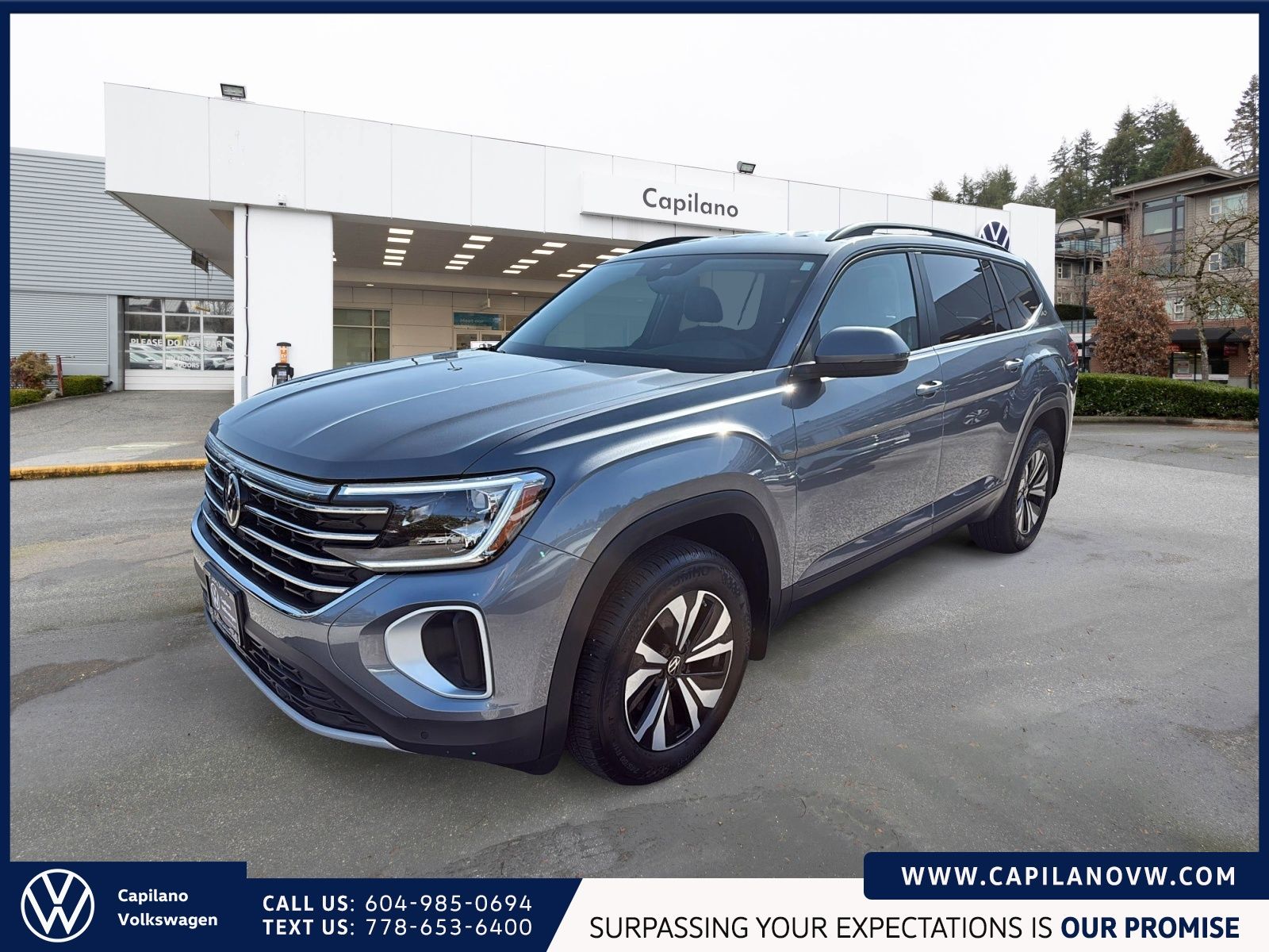 2024 Volkswagen Atlas Comfortline 2.0T 4MOTION Just Arrived! Local, One Owner, Low Kms
