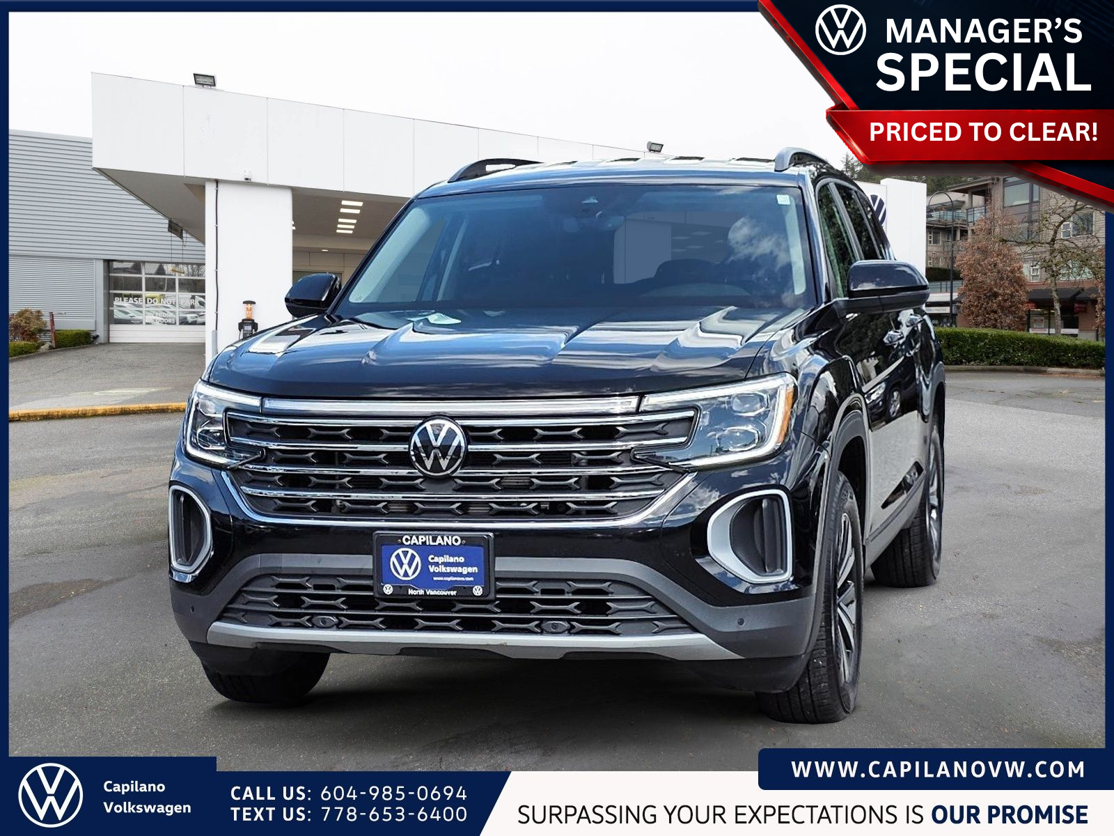Photo 2024 Volkswagen Atlas Comfortline 2.0 TSI 4MOTION | 3rd Row Seats #1