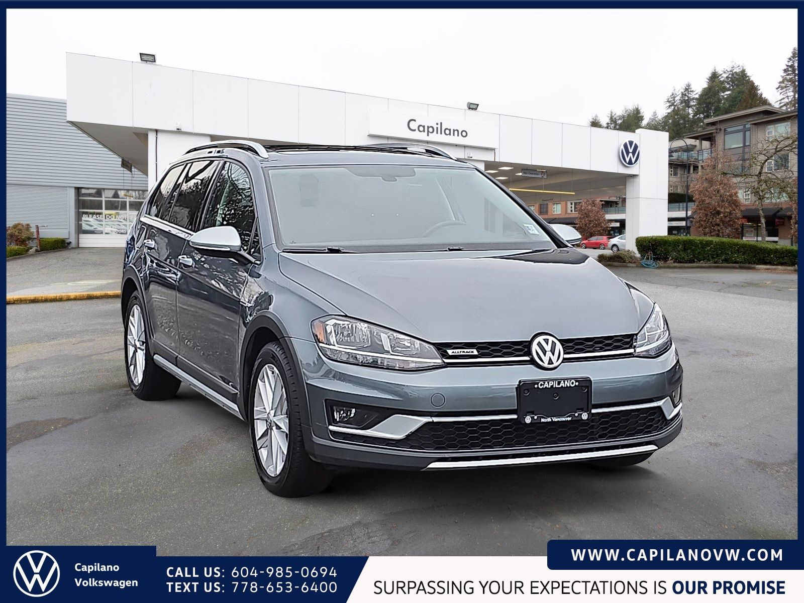 2019 Volkswagen Golf Alltrack Highline 4MOTION | Driver Assistance Basic Package Just Arrived! Local Vehicle, Low KM