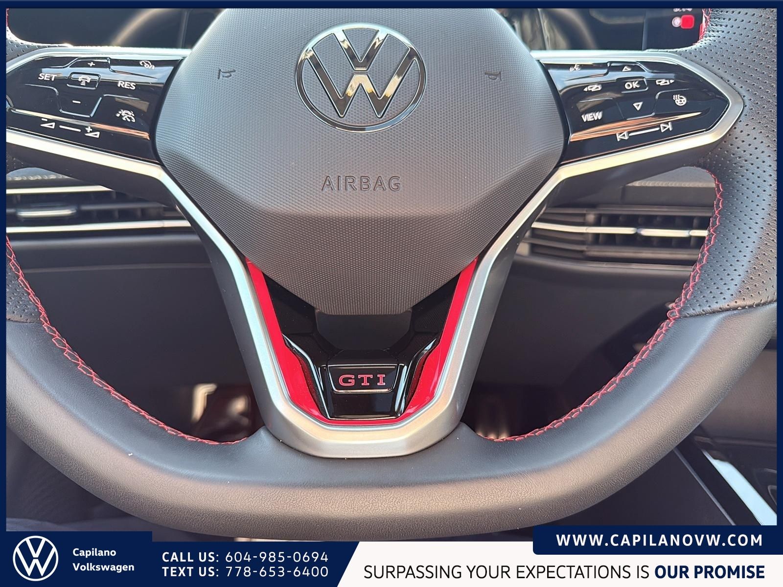 2024 Volkswagen Golf GTI Performance 2.0 TSI 7 Speed Auto Just Arrived! Local, One Owner, Well-Equipped, Low KM