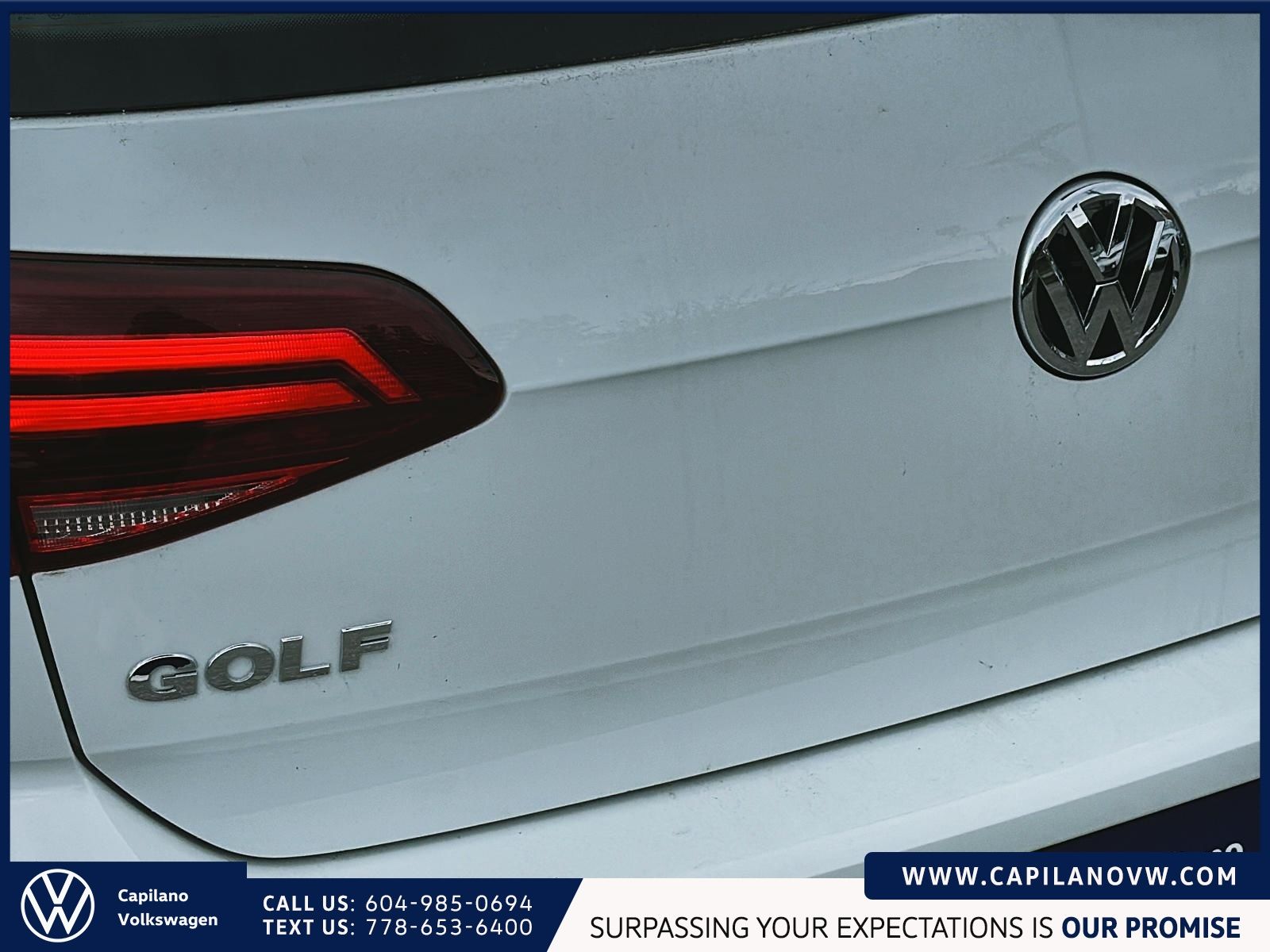 2021 Volkswagen Golf Comfortline 8-spd Automatic Just Arrived! Local, One Owner, Super Low KM!