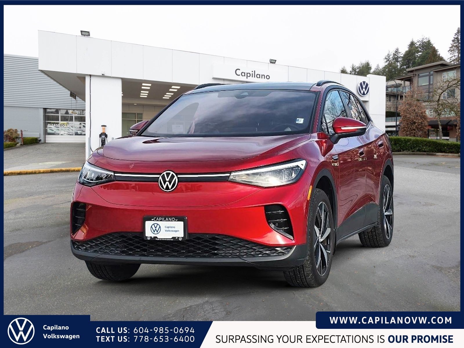 2023 Volkswagen ID.4 Pro AWD | Panoramic Sunroof & Electra Wheels Pckg X-Demo Special!