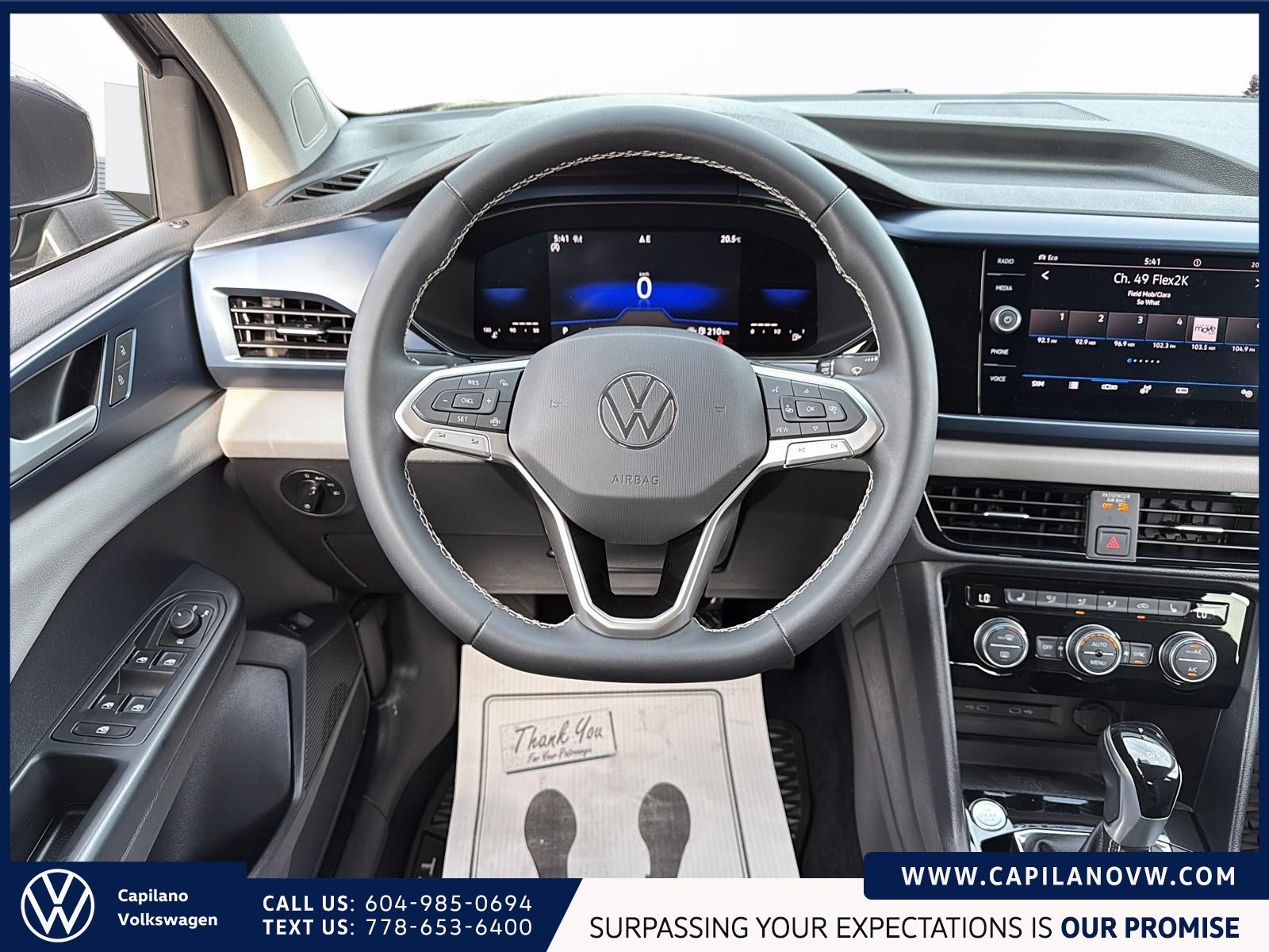 2022 Volkswagen Taos Comfortline 4MOTION Just Arrived! Local, No Accidents, Very Low Km!