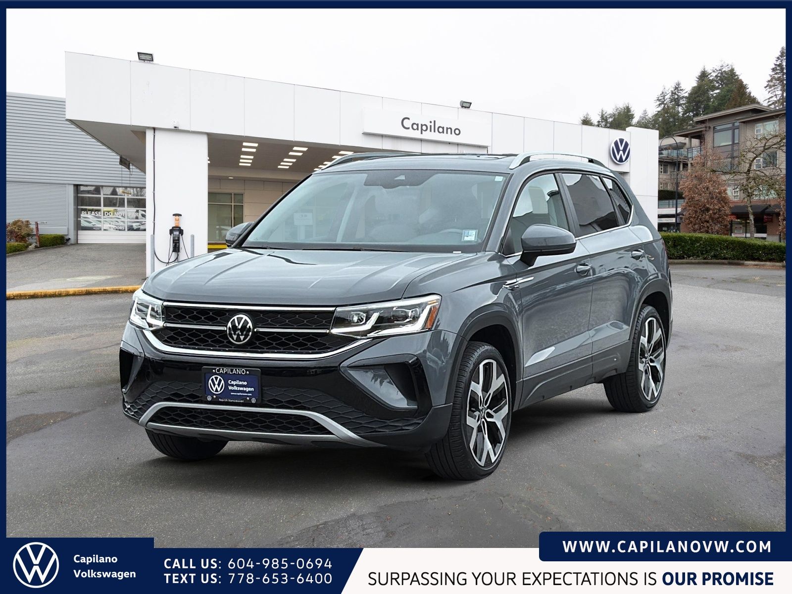 2022 Volkswagen Taos Highline 4MOTION | Advanced Driver Assistance Pckg Alloy Wheels Package, Low Km, No Accidents