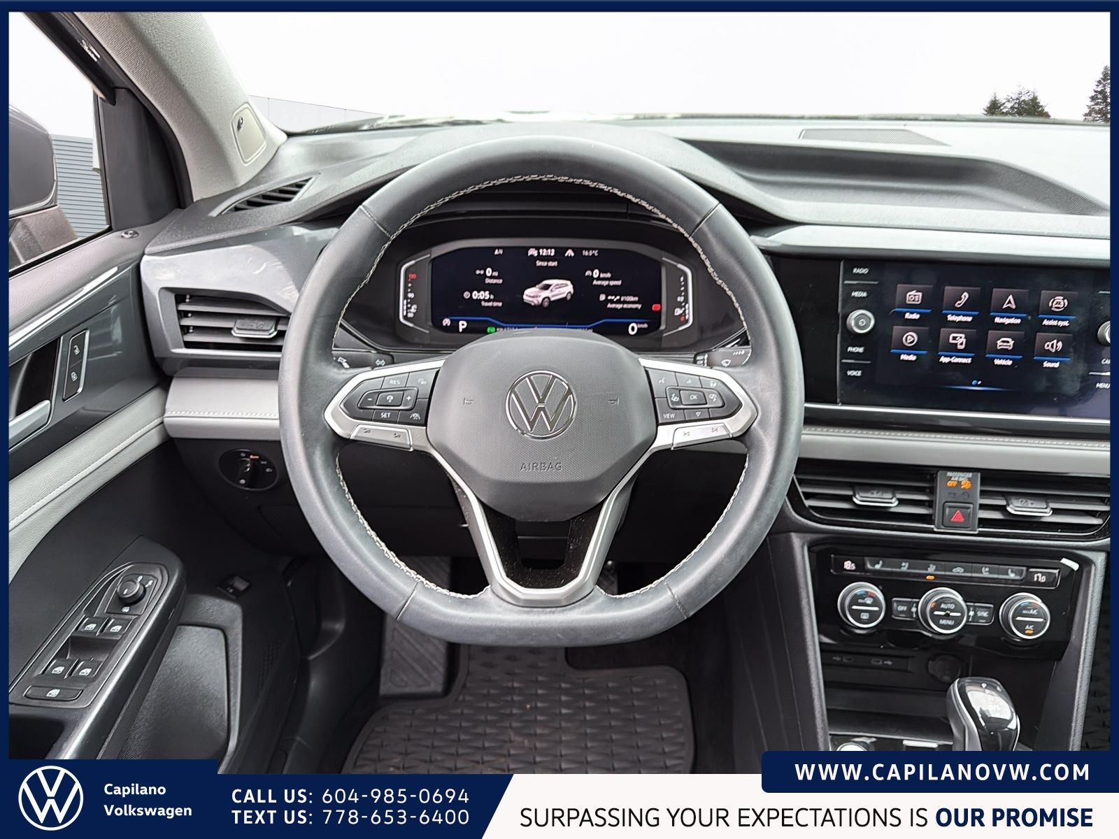 2022 Volkswagen Taos Highline 4MOTION | Advanced Driver Assistance Pckg Alloy Wheels Package, Low Km, No Accidents