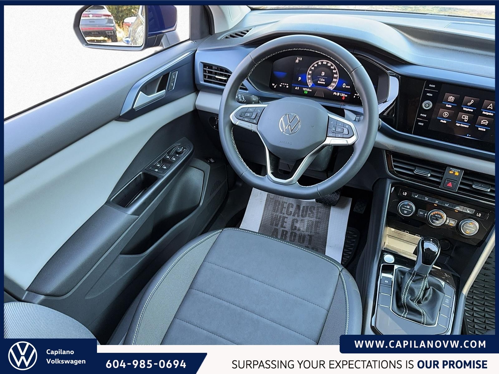 2023 Volkswagen Taos Comfortline 1.5T 8sp w/ Tip FWD | X-DEMO SALE |