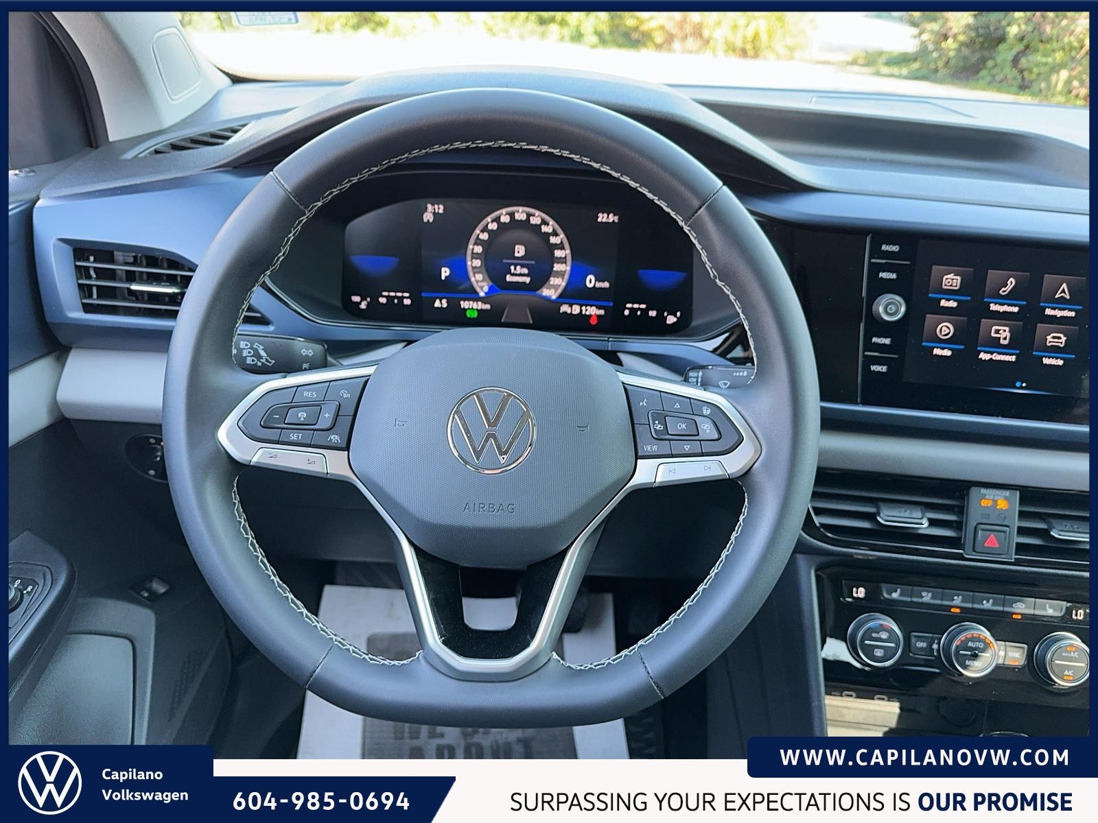 2023 Volkswagen Taos Comfortline 1.5T 8sp w/ Tip FWD | X-DEMO SALE |