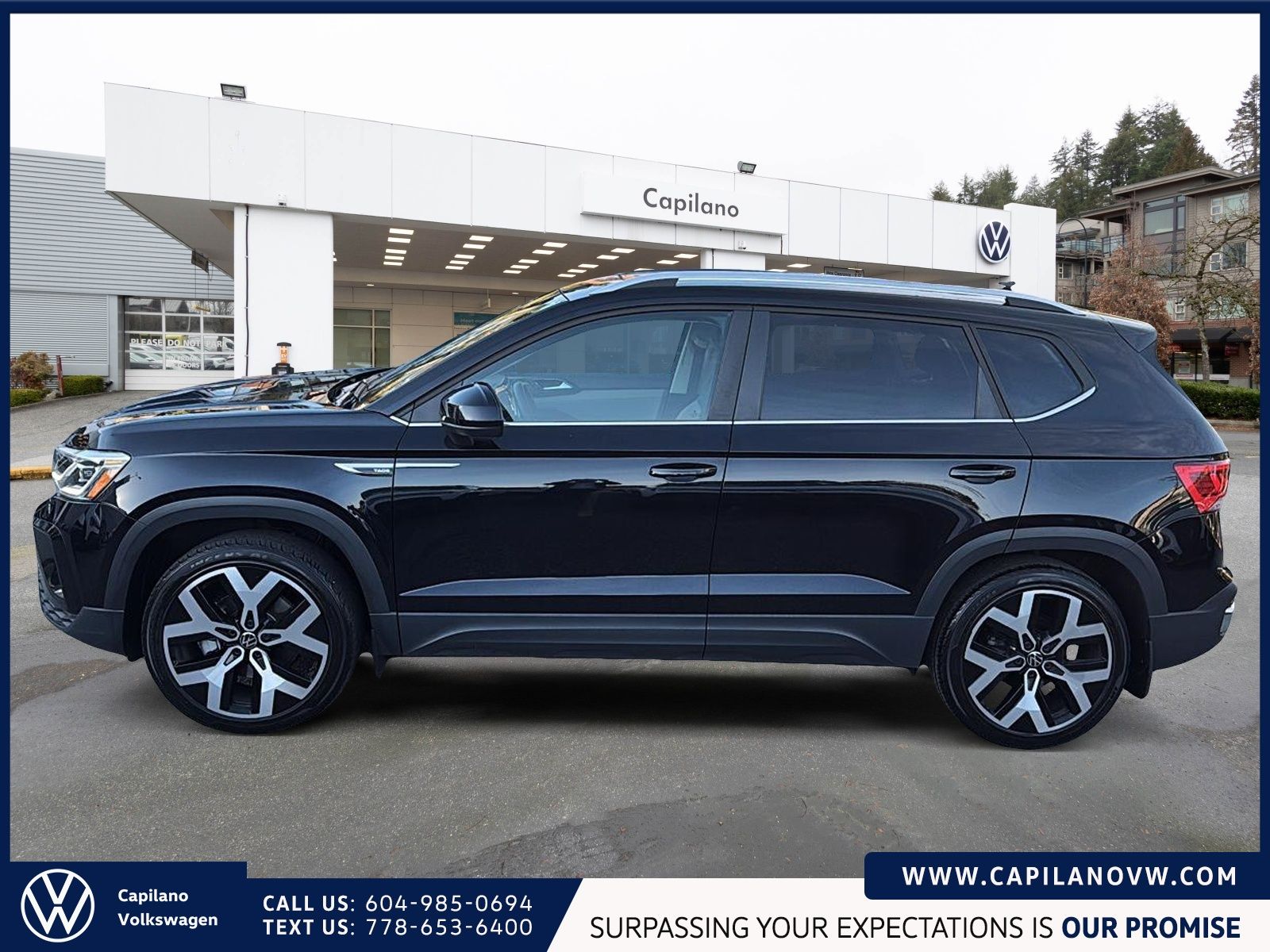2023 Volkswagen Taos Highline 4MOTION | 19 Wheels Just Arrived! Local, One Owner, No Accidents