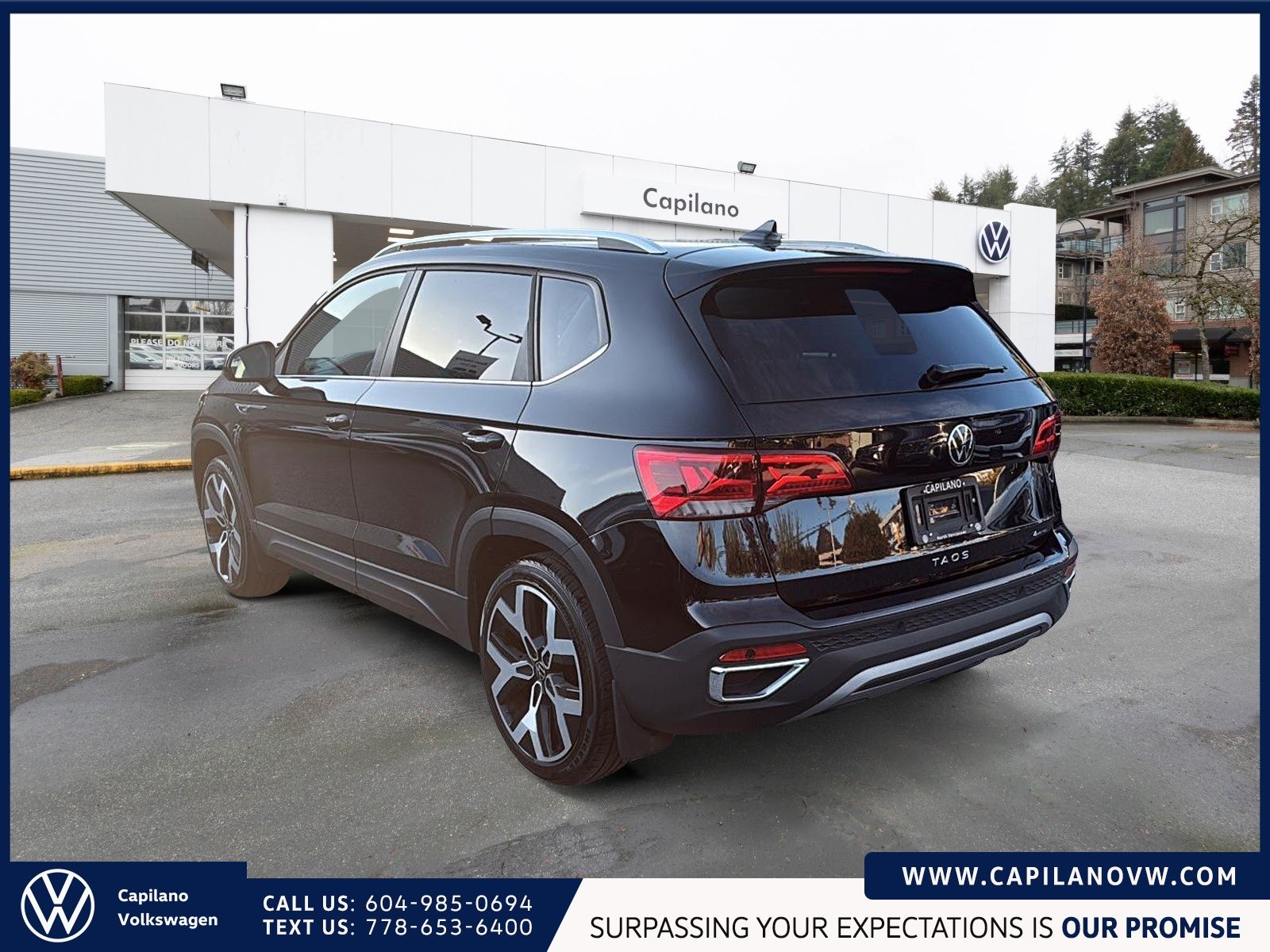 2023 Volkswagen Taos Highline 4MOTION | 19 Wheels Just Arrived! Local, One Owner, No Accidents