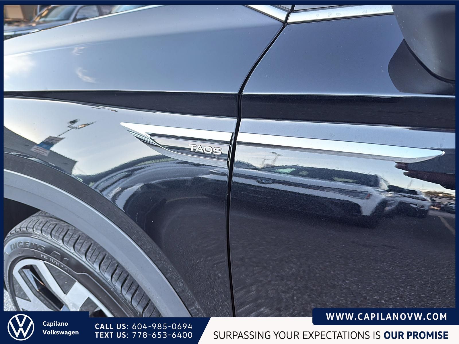 2023 Volkswagen Taos Highline 4MOTION | 19 Wheels Just Arrived! Local, One Owner, No Accidents