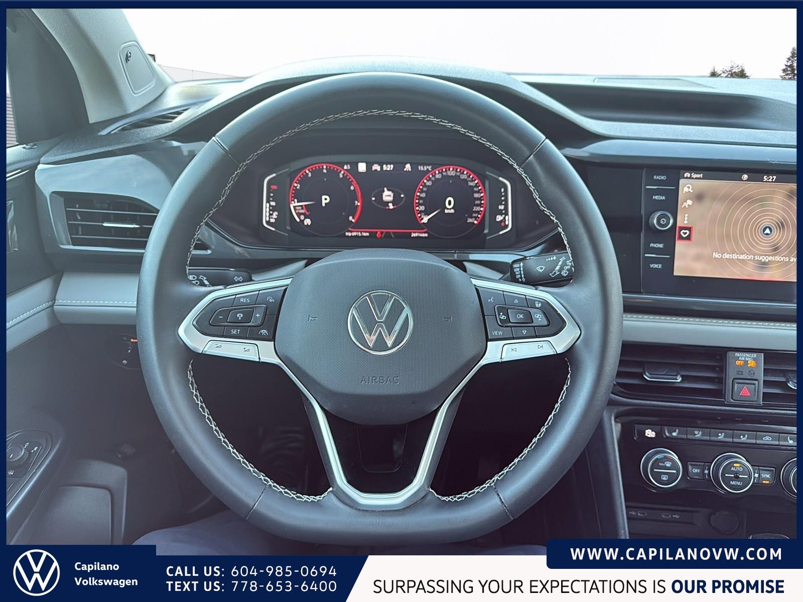 2023 Volkswagen Taos Highline 4MOTION | 19 Wheels Just Arrived! Local, One Owner, No Accidents