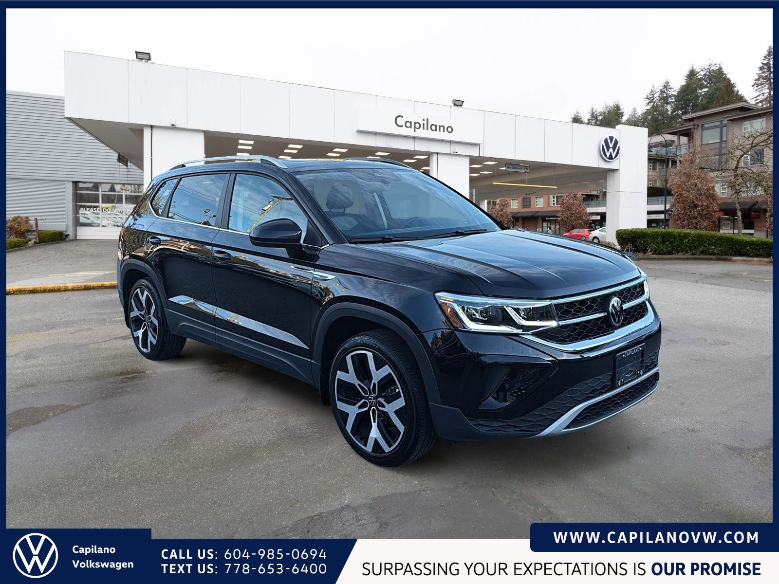 2023 Volkswagen Taos Highline 4MOTION | 19 Wheels Just Arrived! Local, One Owner, No Accidents