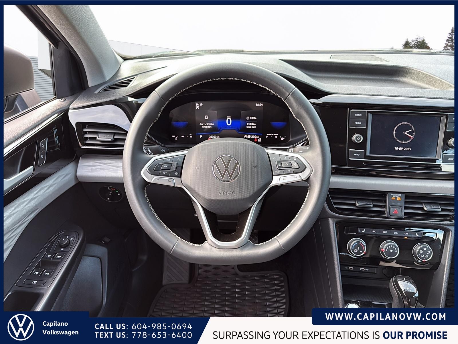 2024 Volkswagen Taos Trendline FWD Just Arrived! Local, One Owner, Low Km