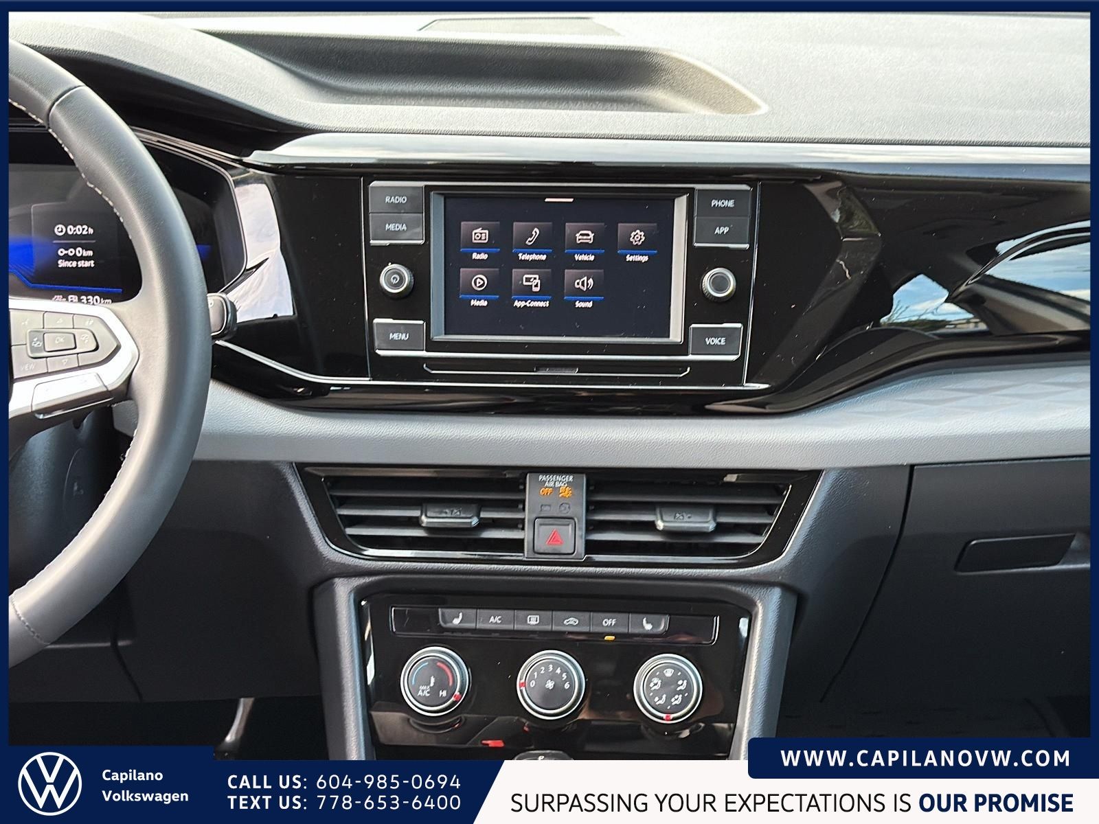 2024 Volkswagen Taos Trendline FWD Just Arrived! Local, One Owner, Low Km
