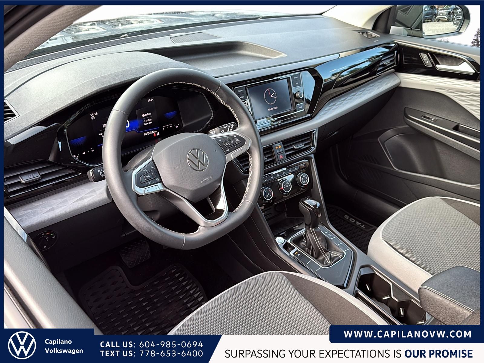 2024 Volkswagen Taos Trendline FWD Just Arrived! Local, One Owner, Low Km