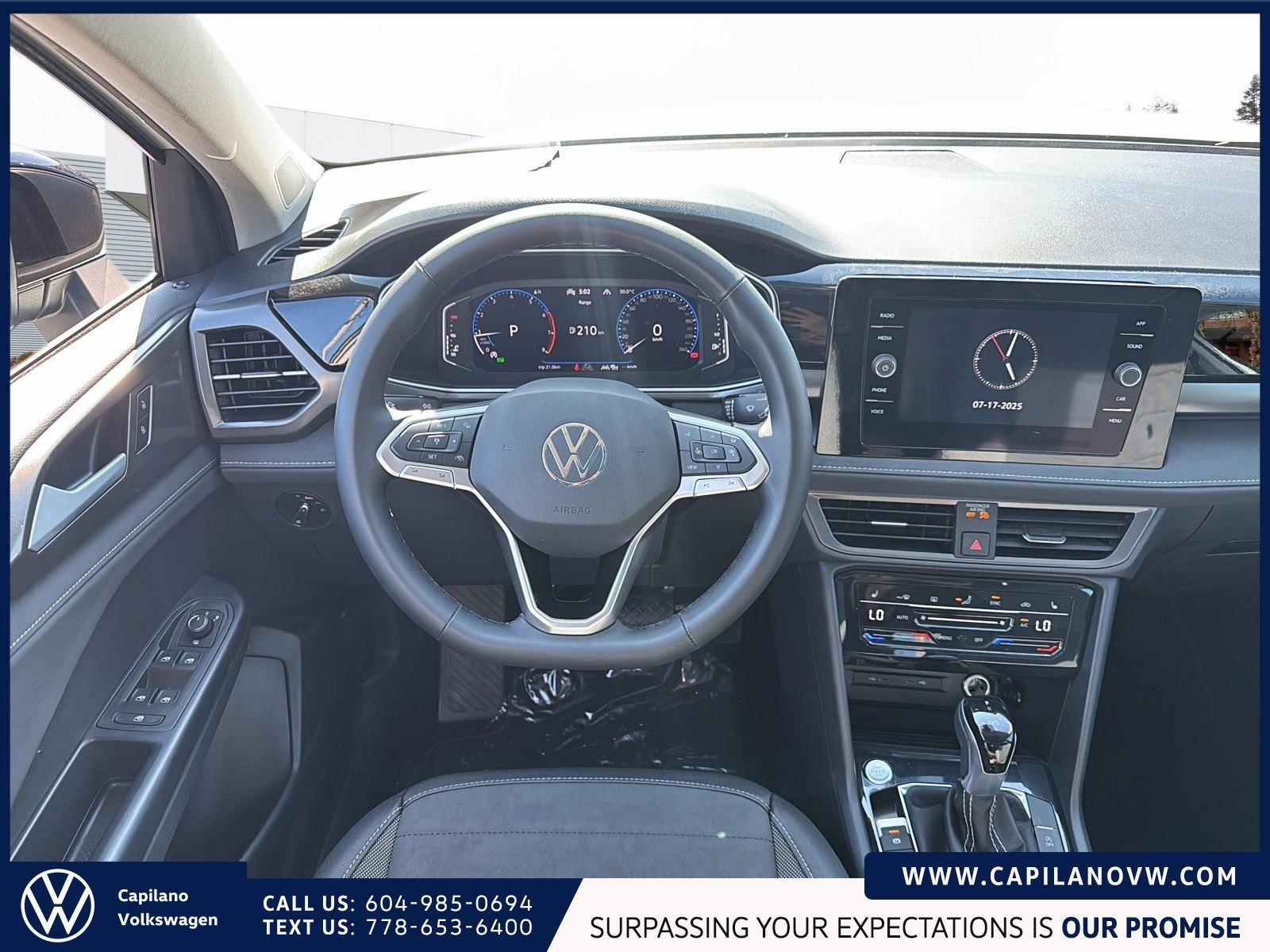 2025 Volkswagen Taos Comfortline Black Edition 4MOTION