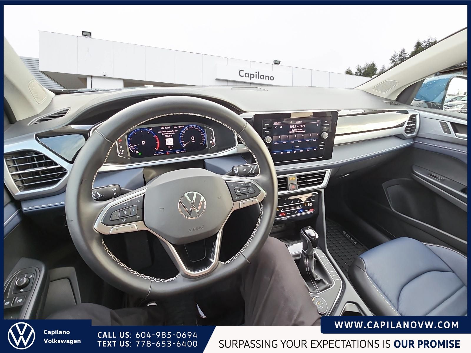 2025 Volkswagen Taos Highline 4MOTION | 19 Wheels Package Just Arrived! Local, One Owner, No Accidents