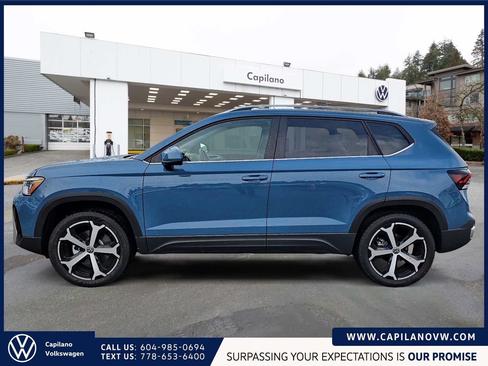 2025 Volkswagen Taos Highline 4MOTION | 19 Wheels Package Just Arrived! Local, One Owner, No Accidents