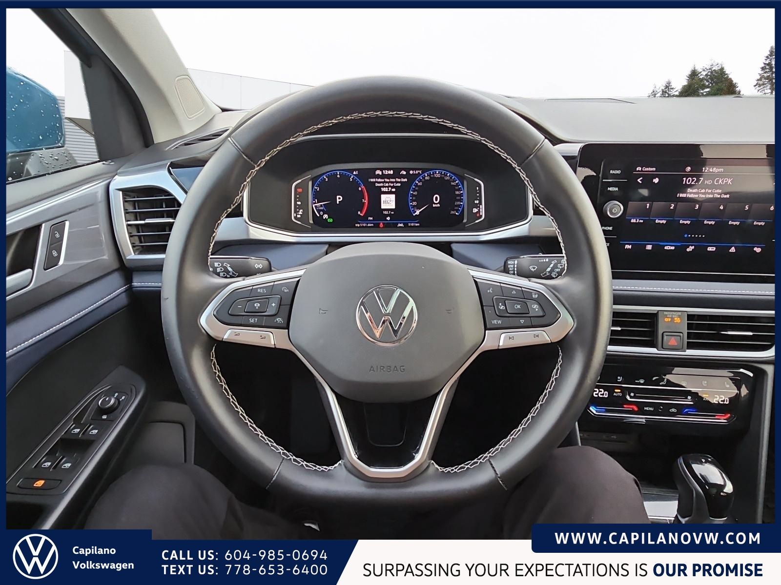 2025 Volkswagen Taos Highline 4MOTION | 19 Wheels Package Just Arrived! Local, One Owner, No Accidents