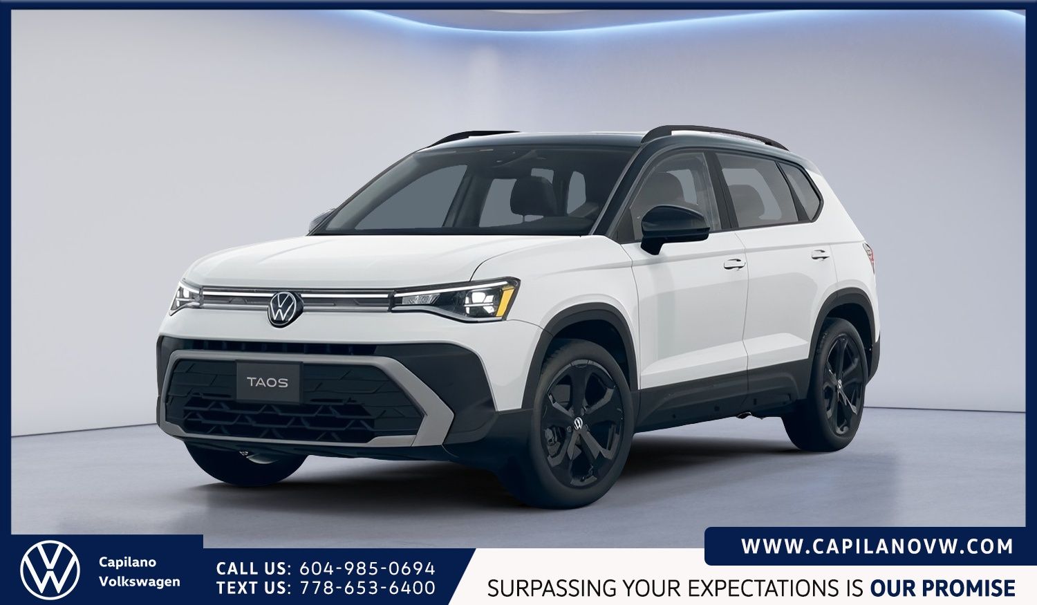 2026 Volkswagen Taos Comfortline Black Edition 4MOTION